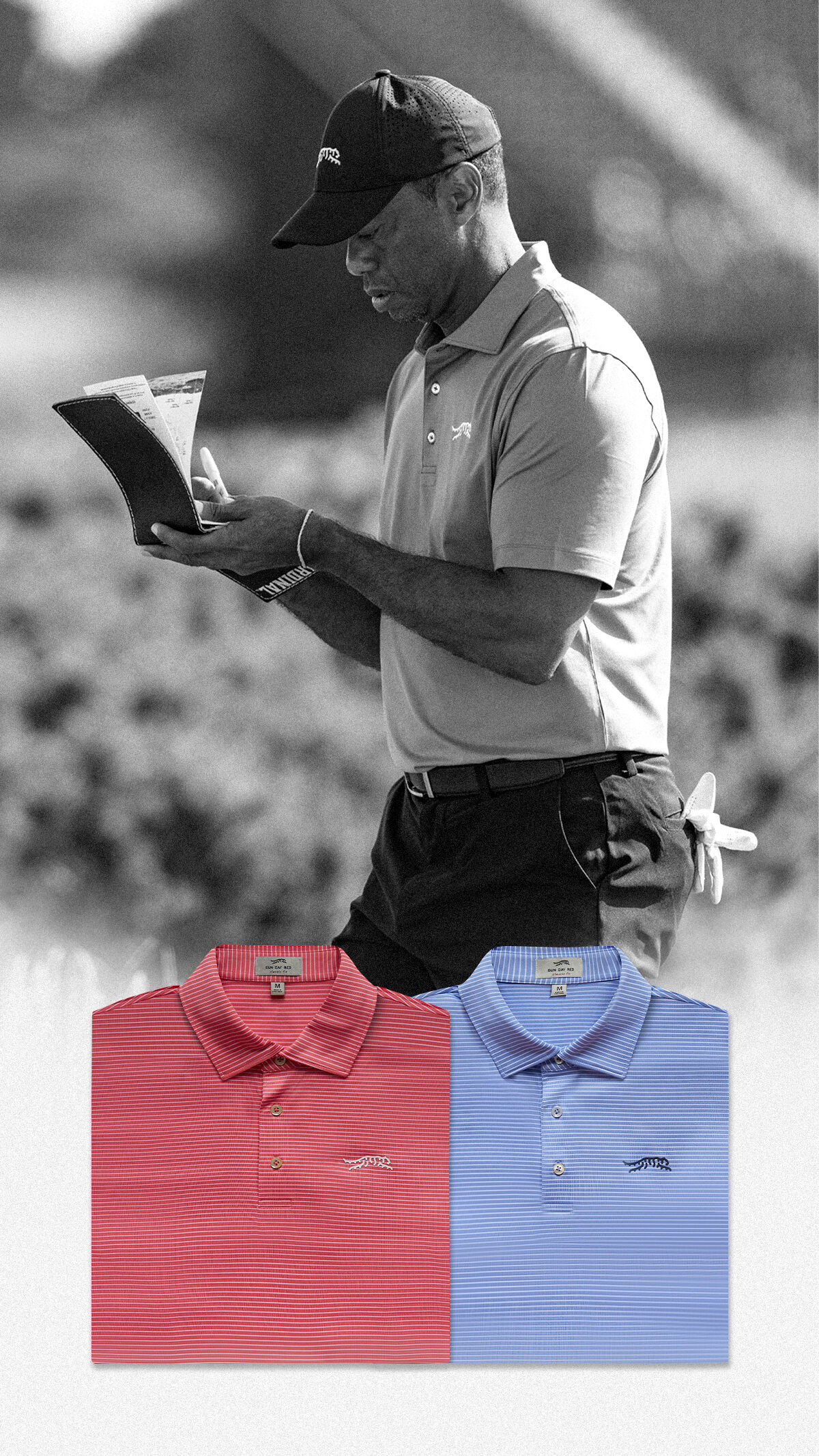 Tiger woods sunday shirt hot sale