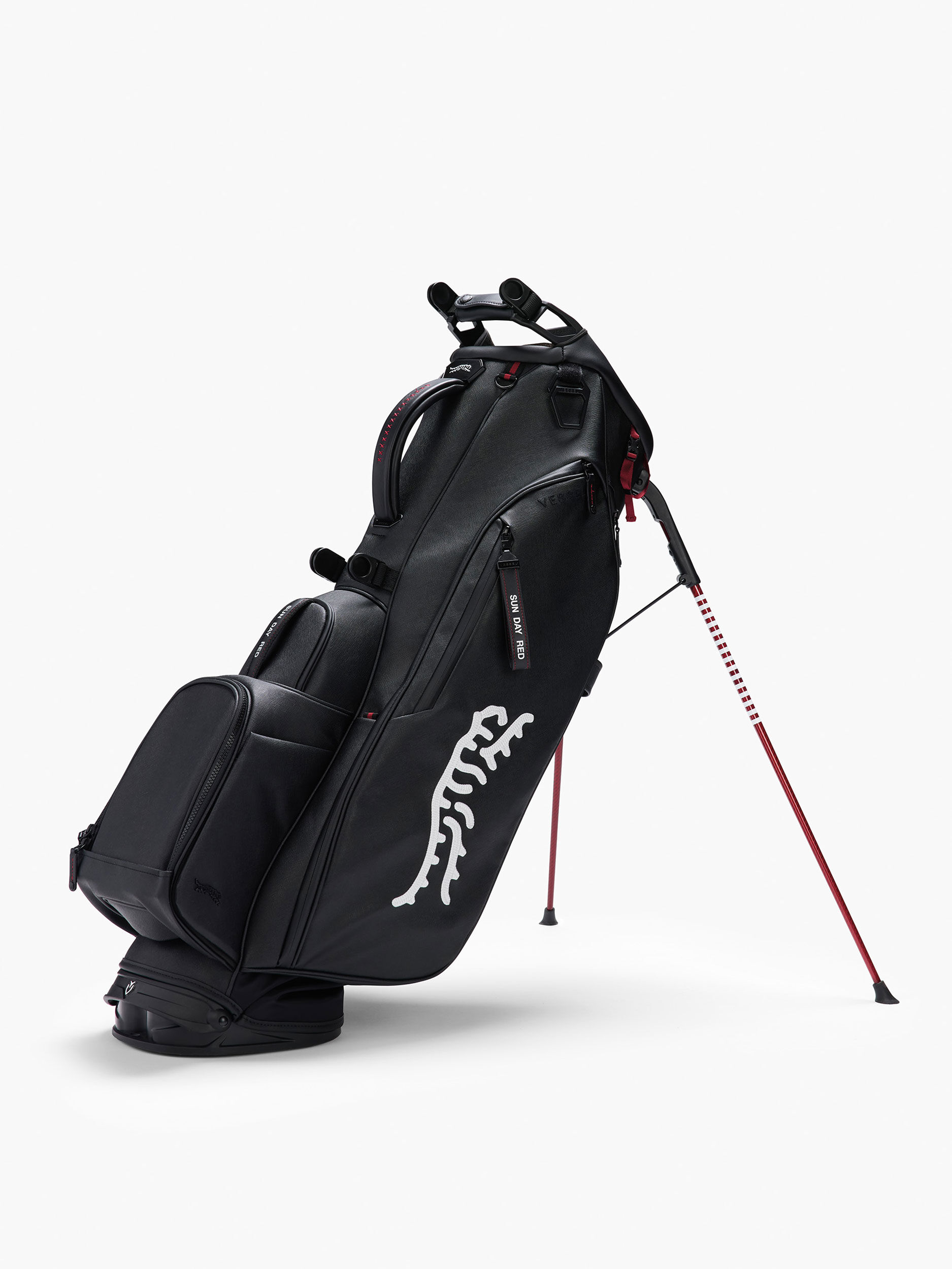Sun Day Red x Vessel Player V 6 Way Crosshatch Bag | Sun Day Red Sun Day Red x Vessel Player V 6 Way Crosshatch Bag | Sun Day Red