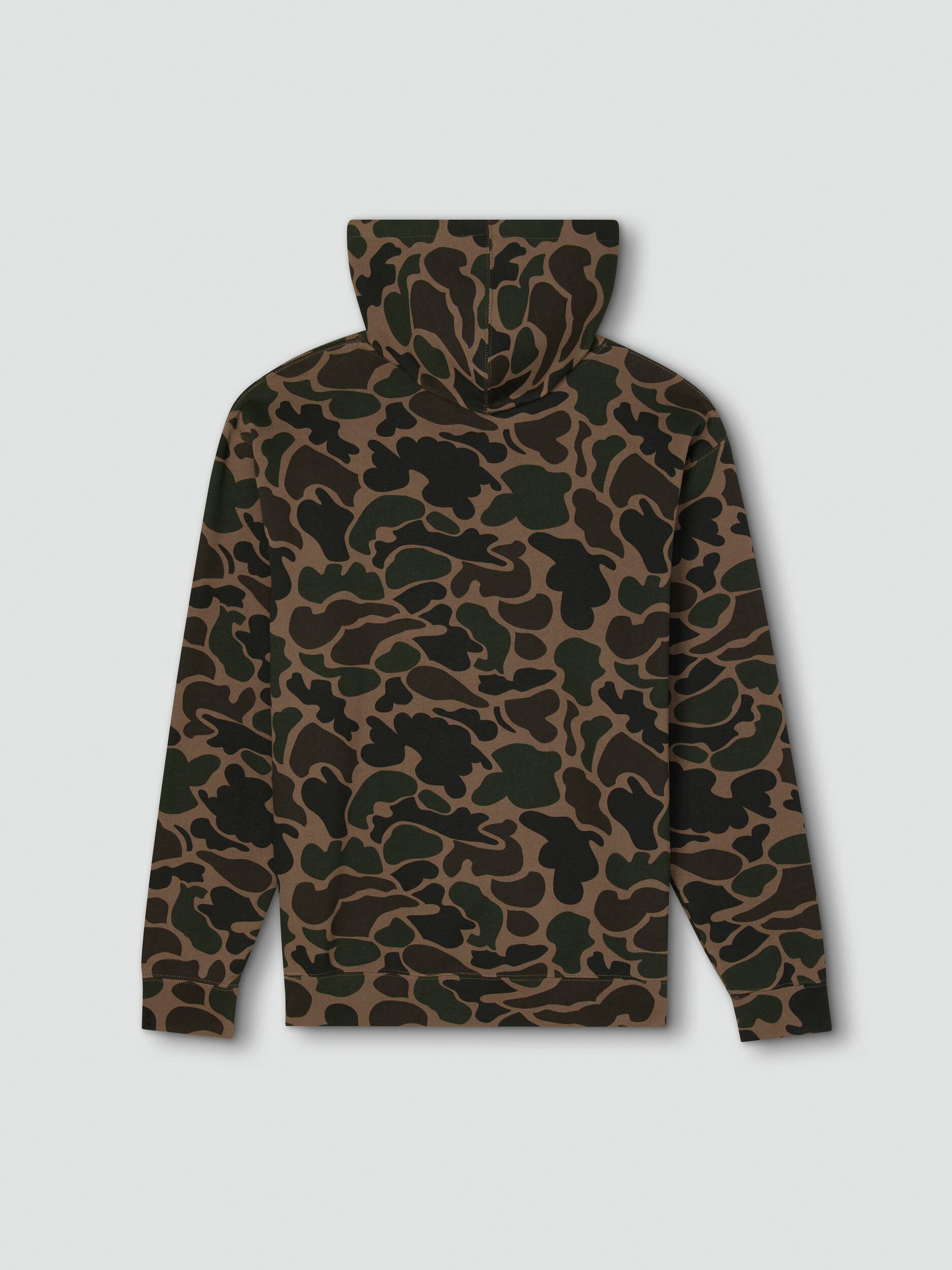 Icon Camo Chain Stitch Hoodie | Sun Day Red