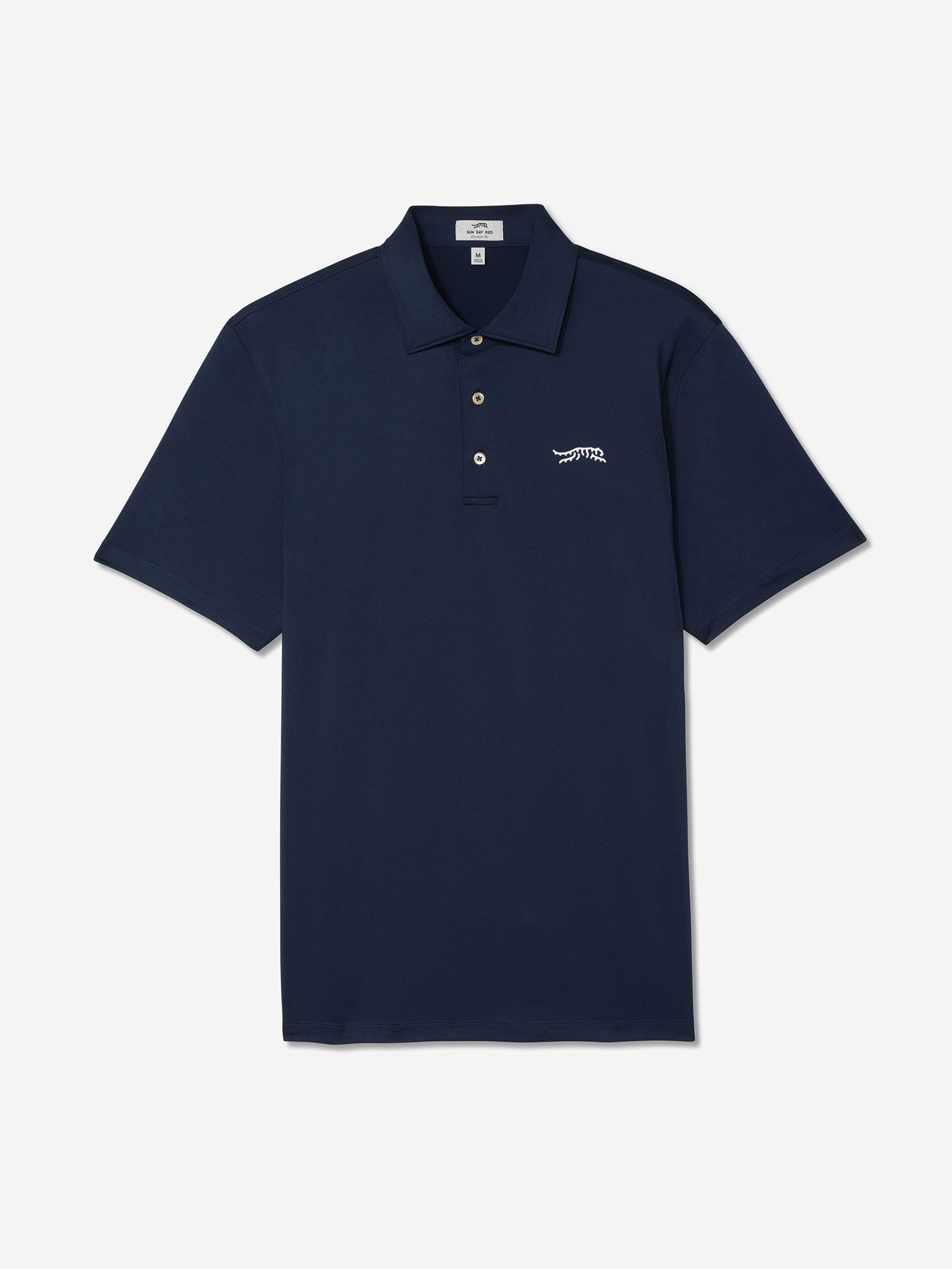 Heritage Fairway Solid Polo Sun Day Red