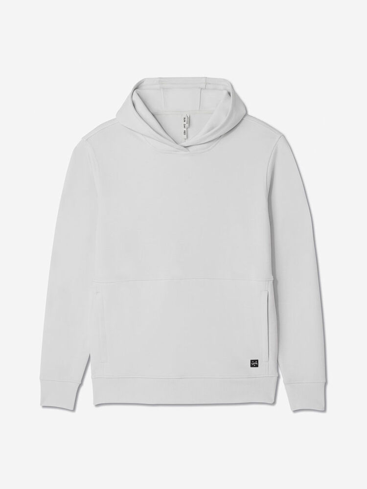 Lightweight white hoodie on sale