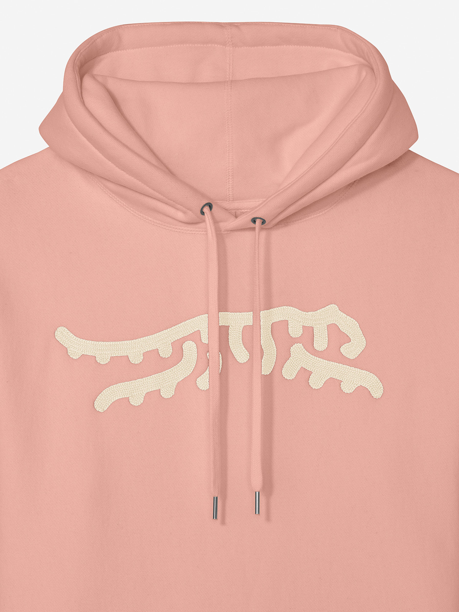 Luare Chain Stitch Hoodie Sun Day Red