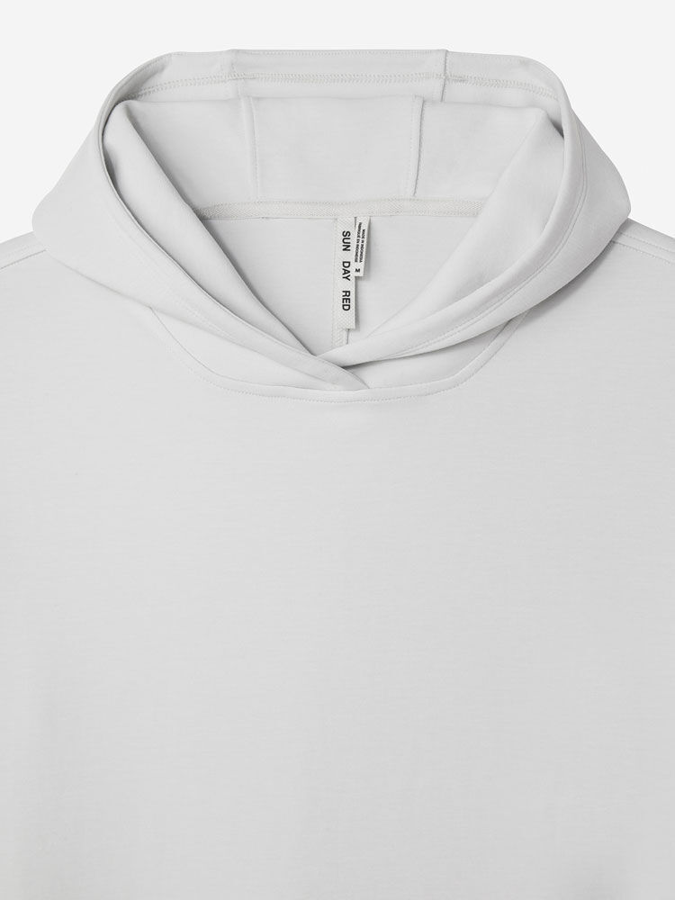 Lightweight white hoodie 2025