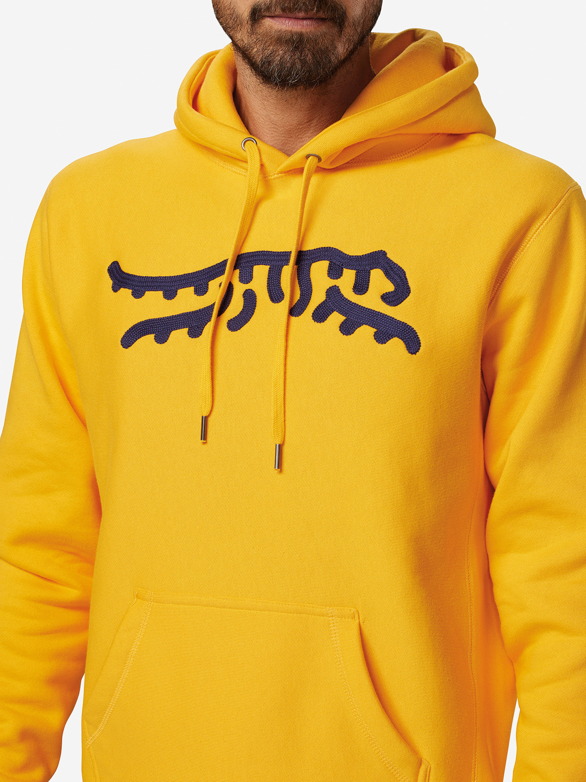Luare Chain Stitch Hoodie Sun Day Red