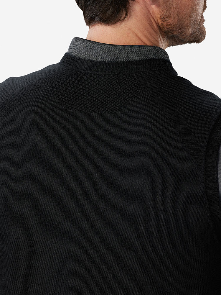 3D Knit Cashmere Crew | Sun Day Red