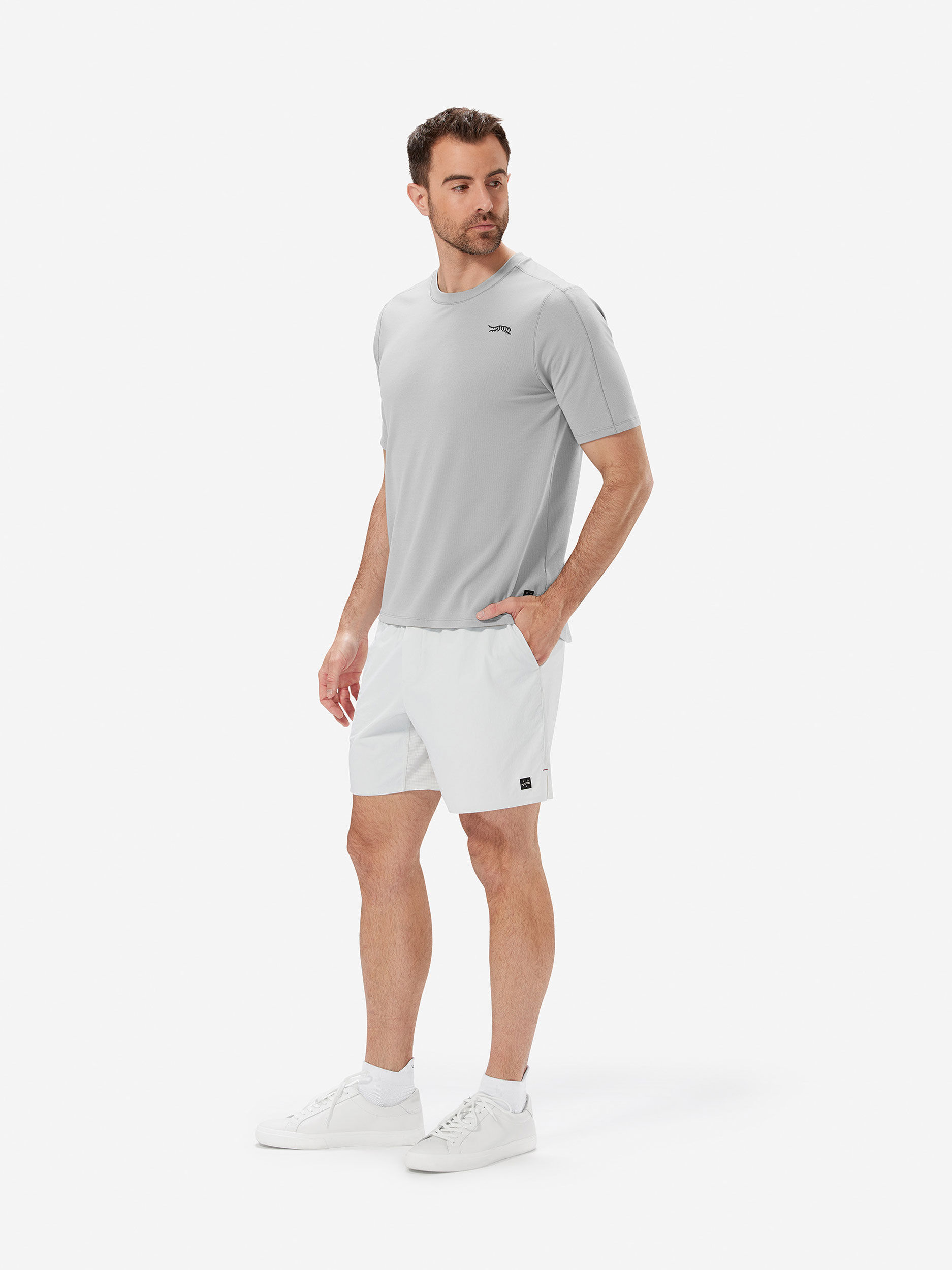ADAPT Center Logo White T-Shirt - Adult Streetwear Collection