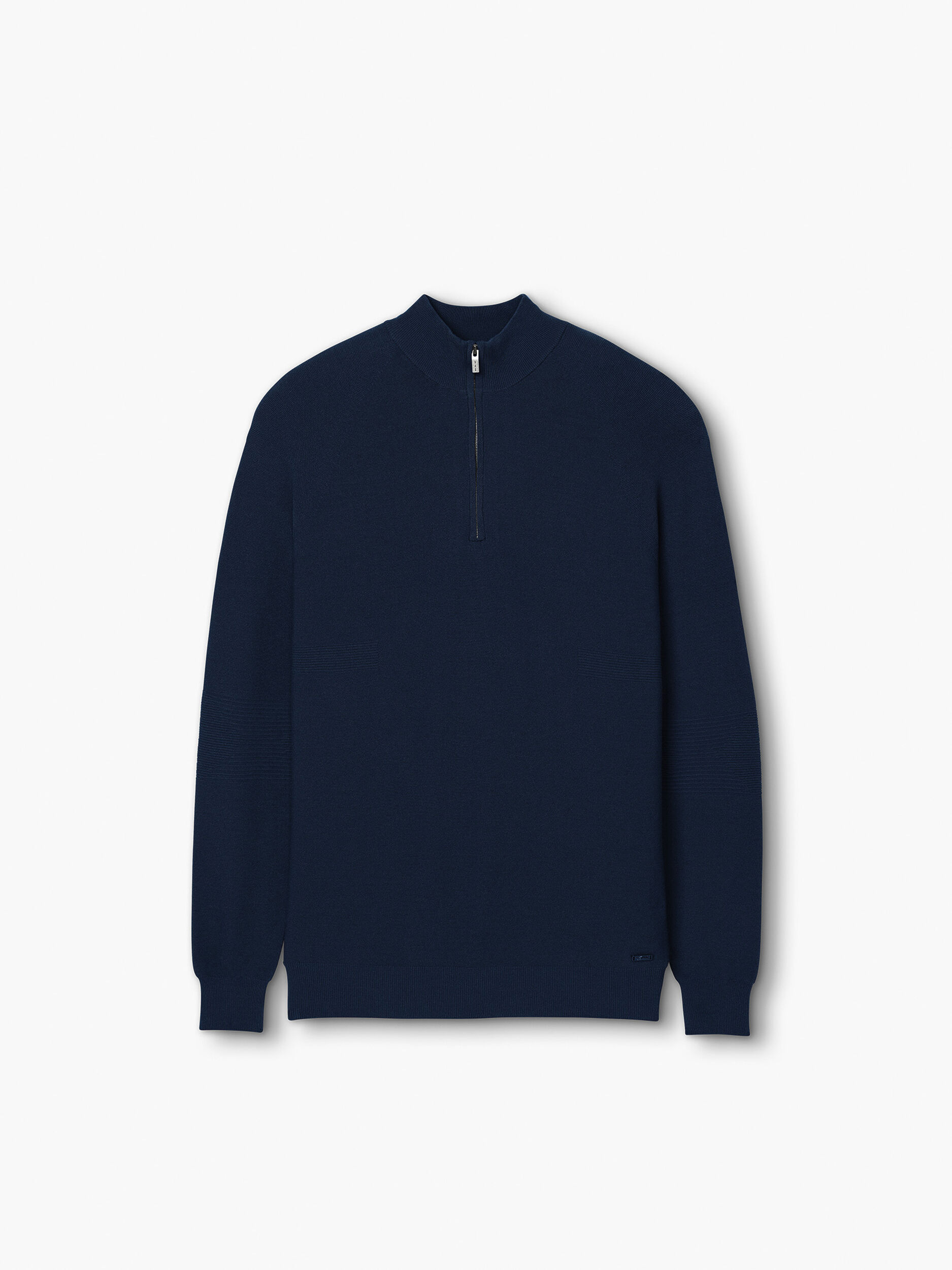 3D Knit Lightweight Quarter Zip | Sun Day Red