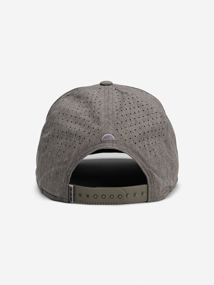 Lockup Half Vent Snapback Hat | Sun Day Red