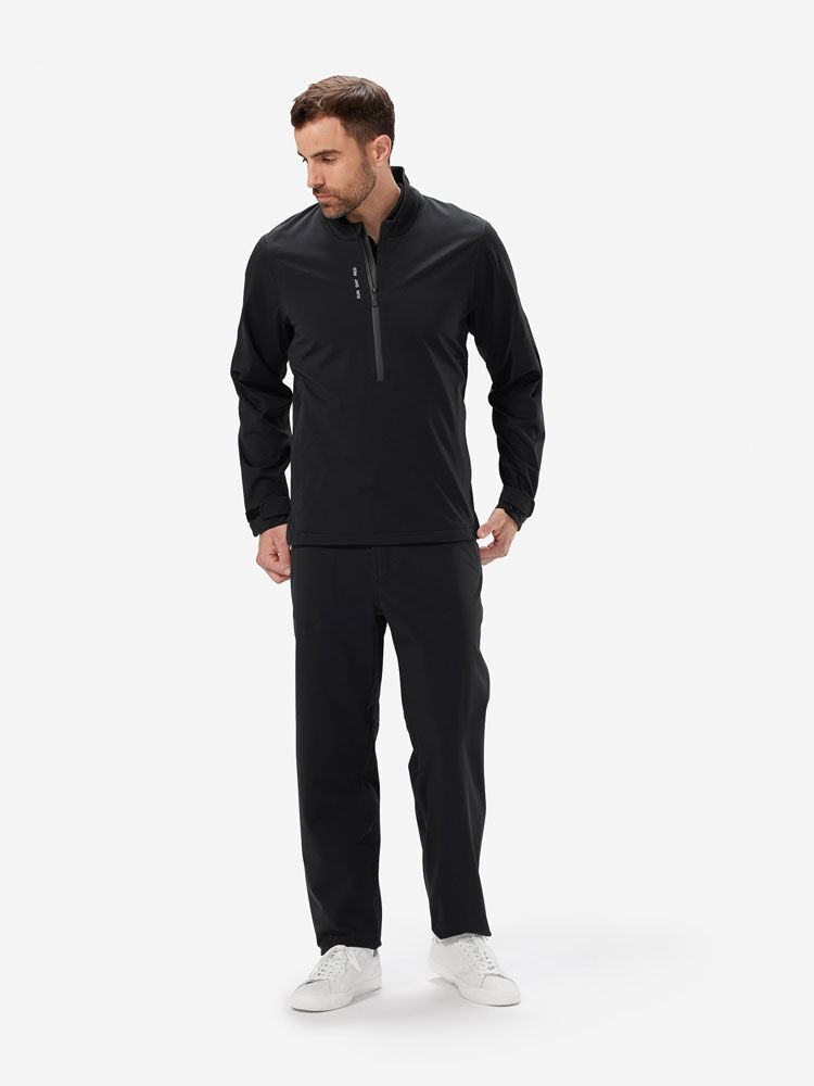 3L Wind/Rain Half Zip Jacket | Sun Day Red