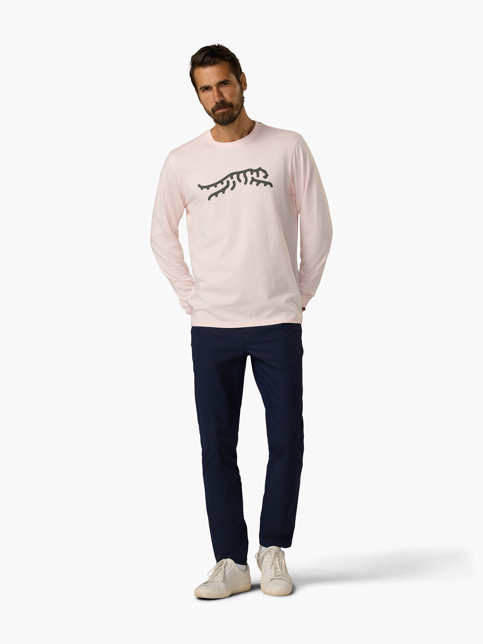 Long Sleeve Icon Tee | Sun Day Red