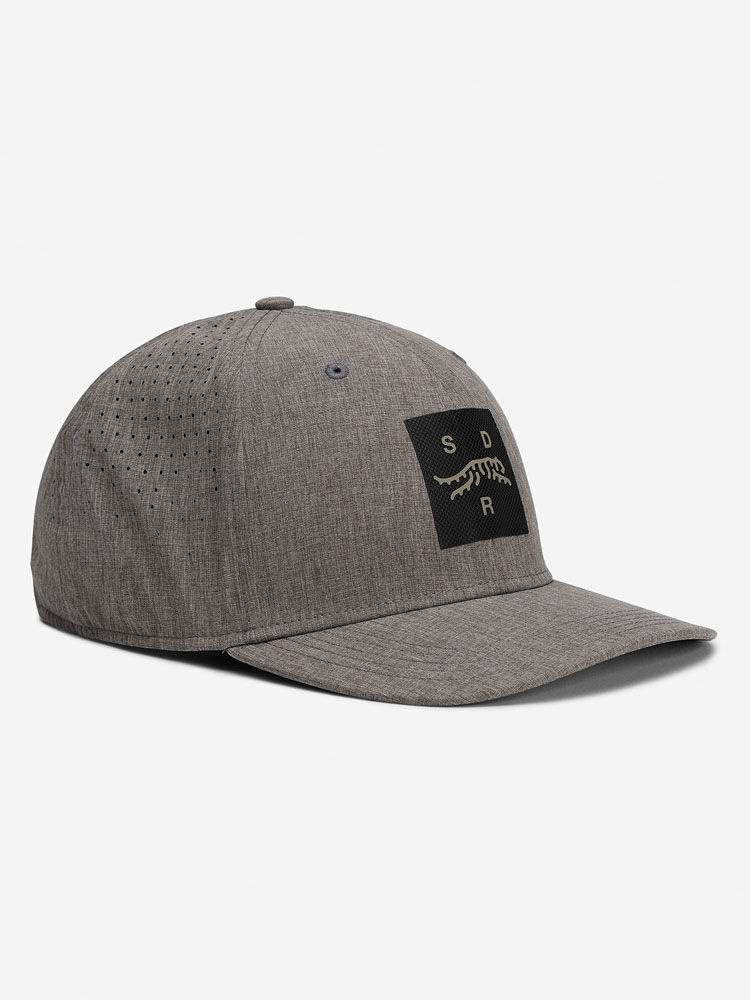 Lockup Half Vent Snapback Hat | Sun Day Red Lockup Half Vent Snapback Hat | Sun Day Red