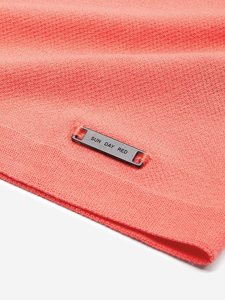 3D Knit Polo | Sun Day Red 3D Knit Polo | Sun Day Red