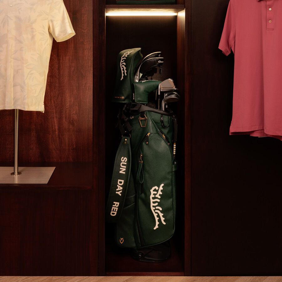 Sun Day Red x Vessel Player V サンデーレッド SUN DAY RED X VESSEL PLAYER V 6-WAY STAND BAG ( BLACK