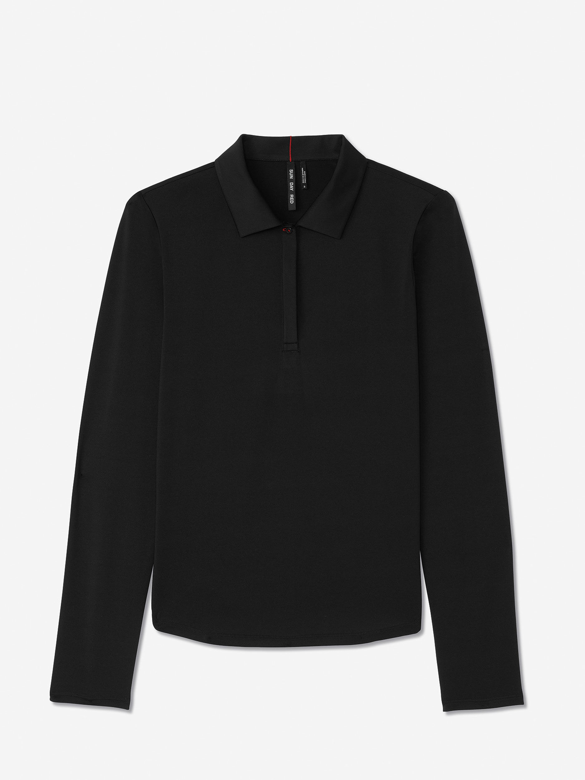 Long Sleeve Performance Victoria Polo | Sun Day Red