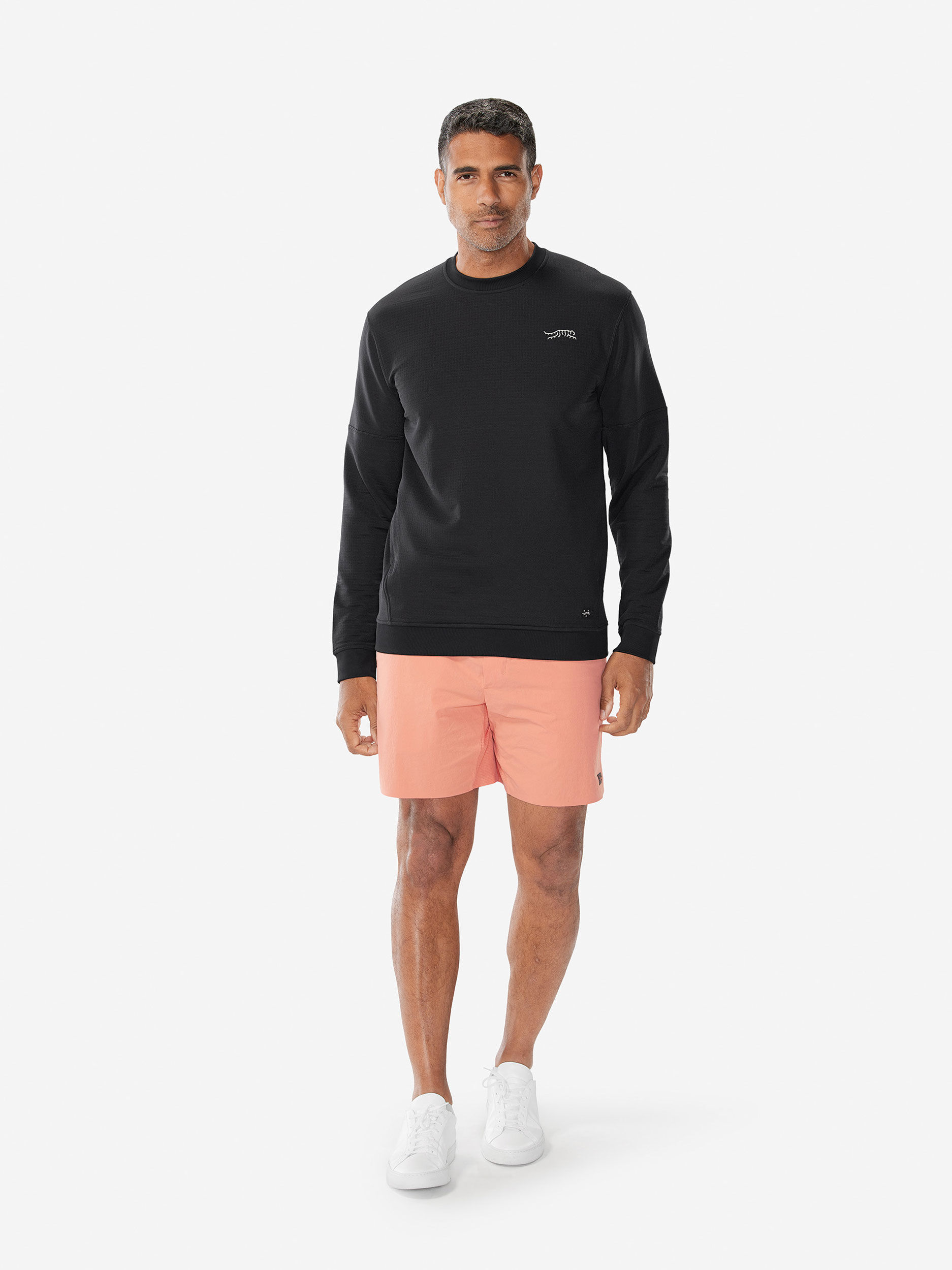 SOPH. | TRAINING TRACK CREWNECK TOP(M BLACK):