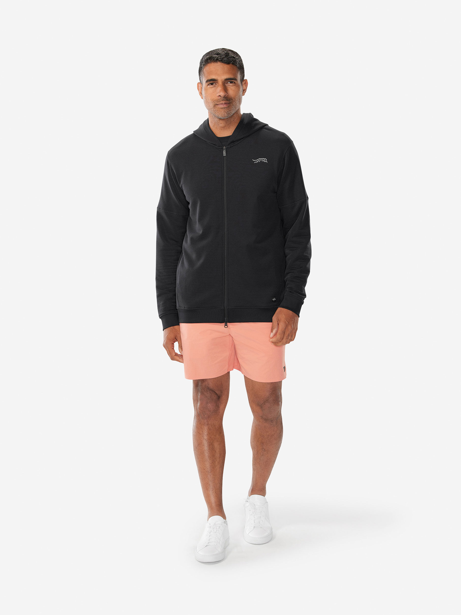 Training Full Zip Hoodie | Sun Day Red