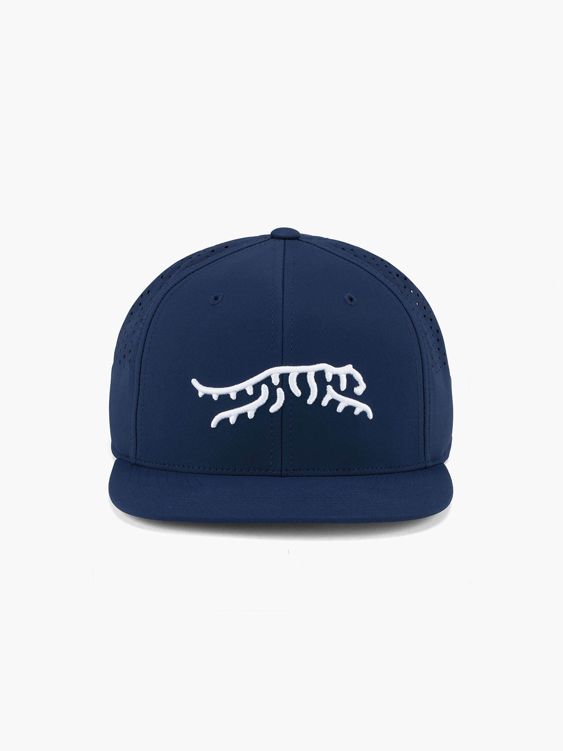 Icon Performance Panel Flatbill Snapback Hat Sun Day Red