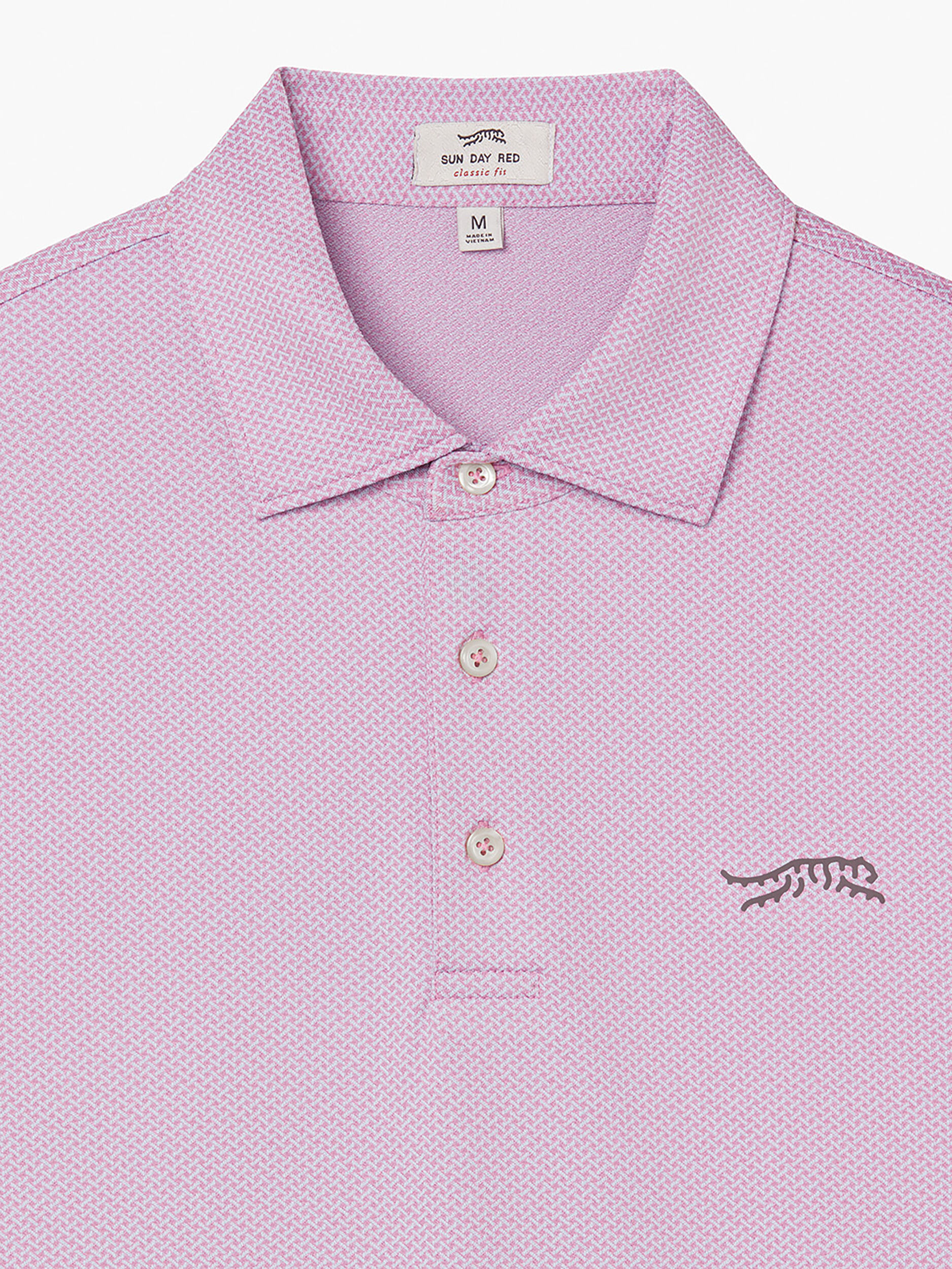 Cypress Ax Thrower Polo | Sun Day Red