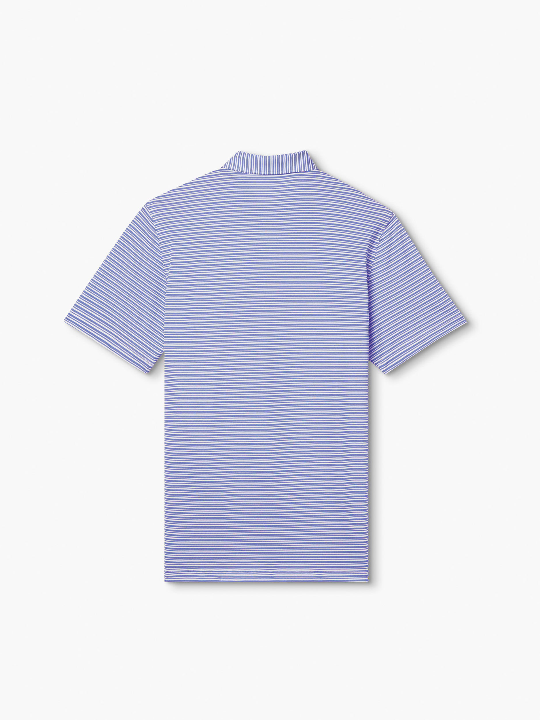 Cypress PQ Stripe Polo | Sun Day Red