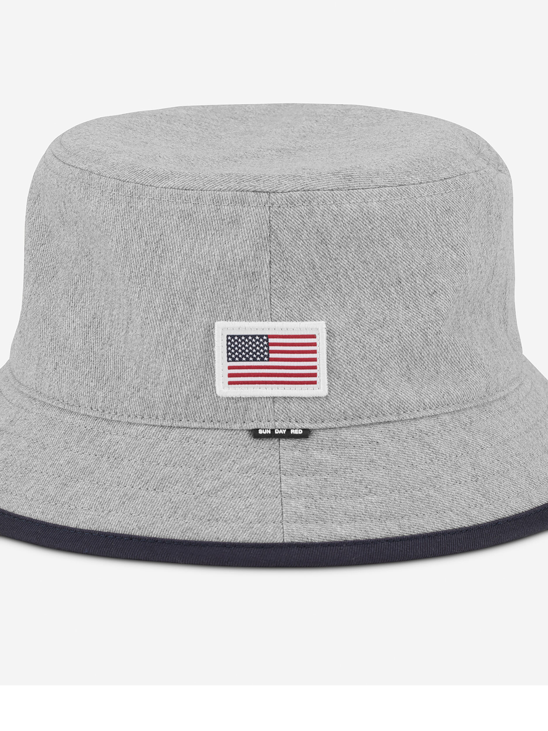 USA Pattern Bucket Hat | Sun Day Red