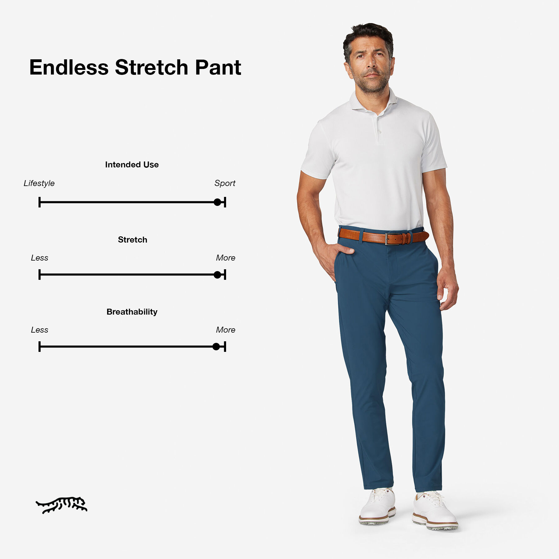 Endless Stretch Pant | Sun Day Red