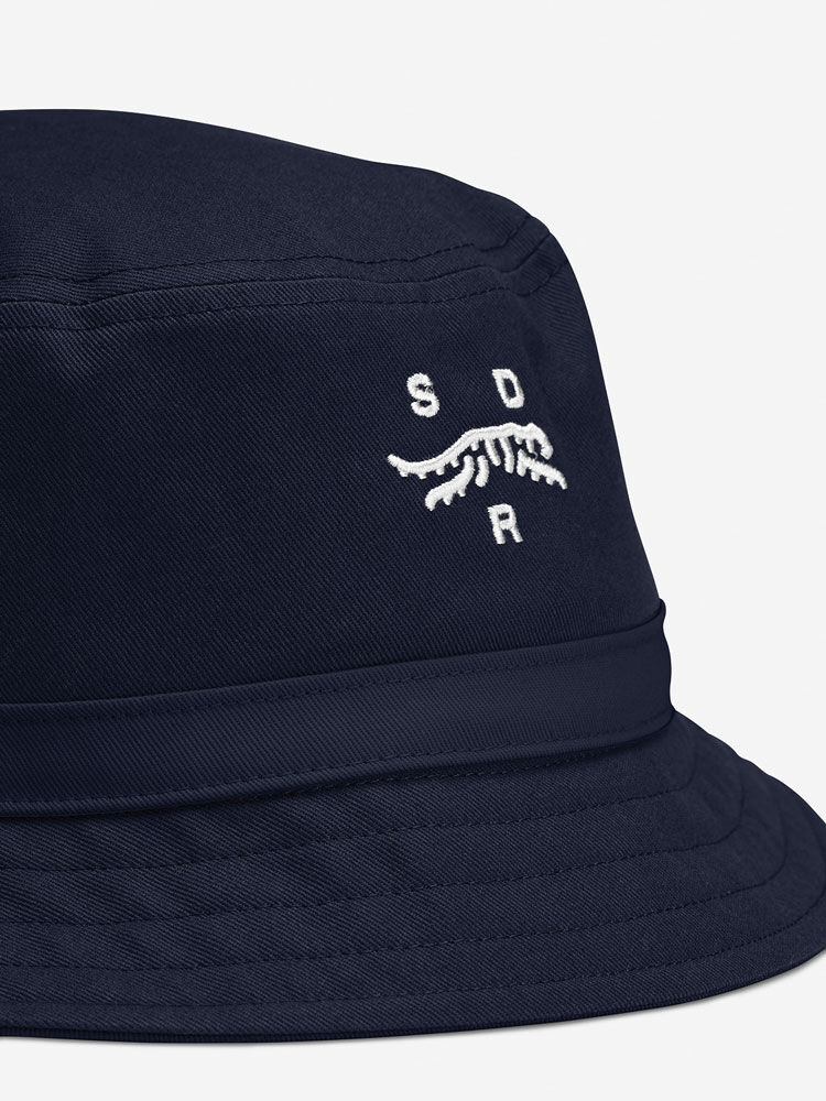 COTTON TWILL BUCKET HAT NAVY 未使用 Printed Bucket Hat In Cotton Twill For Women | J.Crew