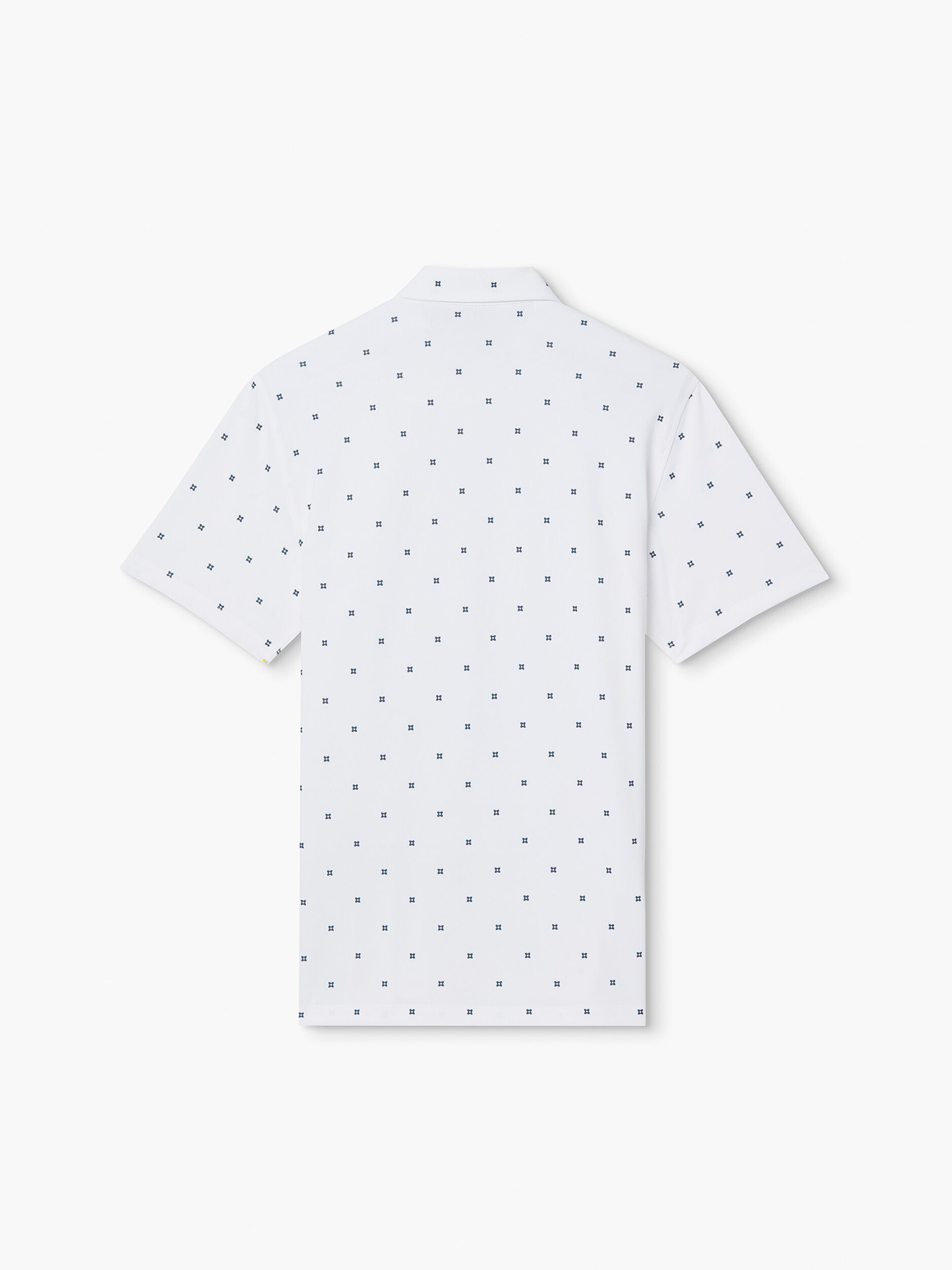 Micro Flower Polo | Sun Day Red