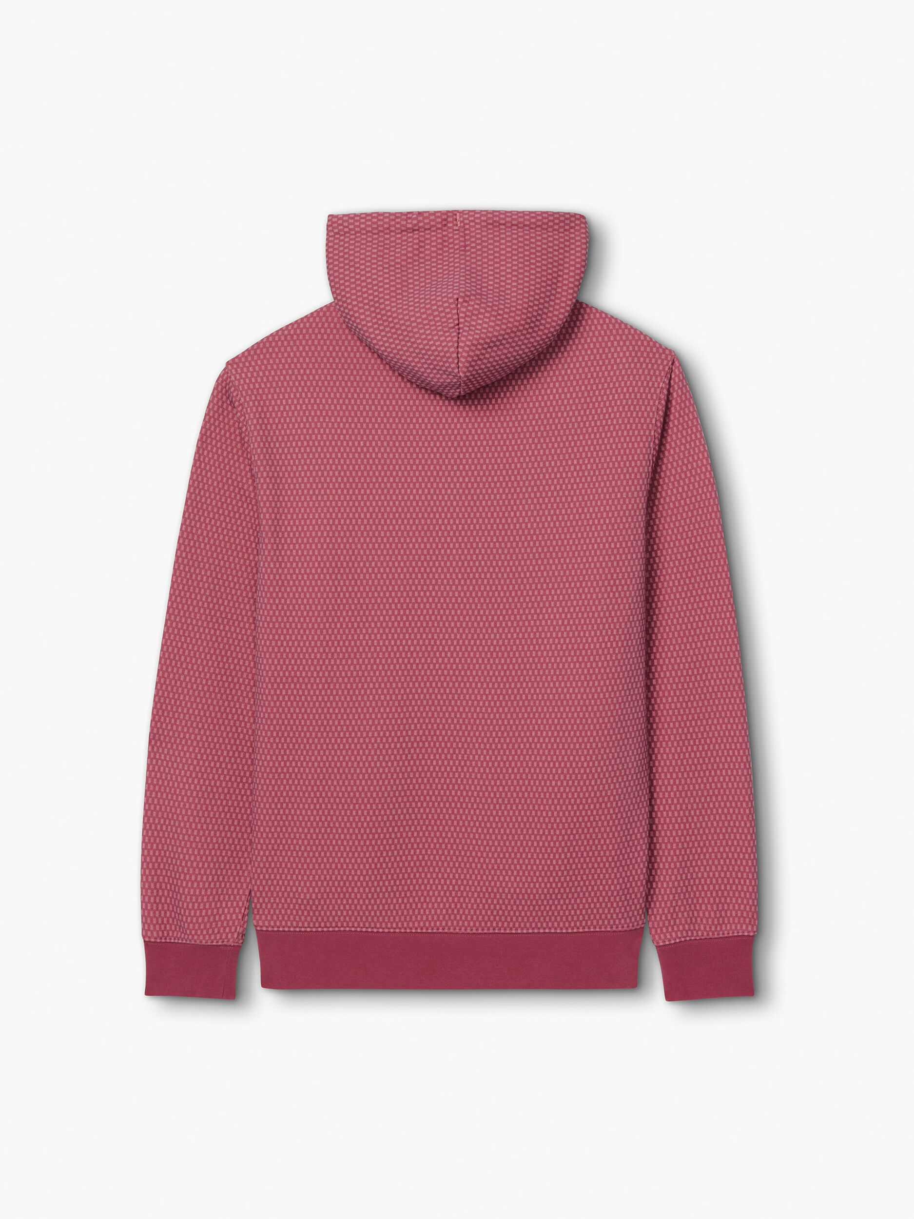 Championship Check Hoodie | Sun Day Red