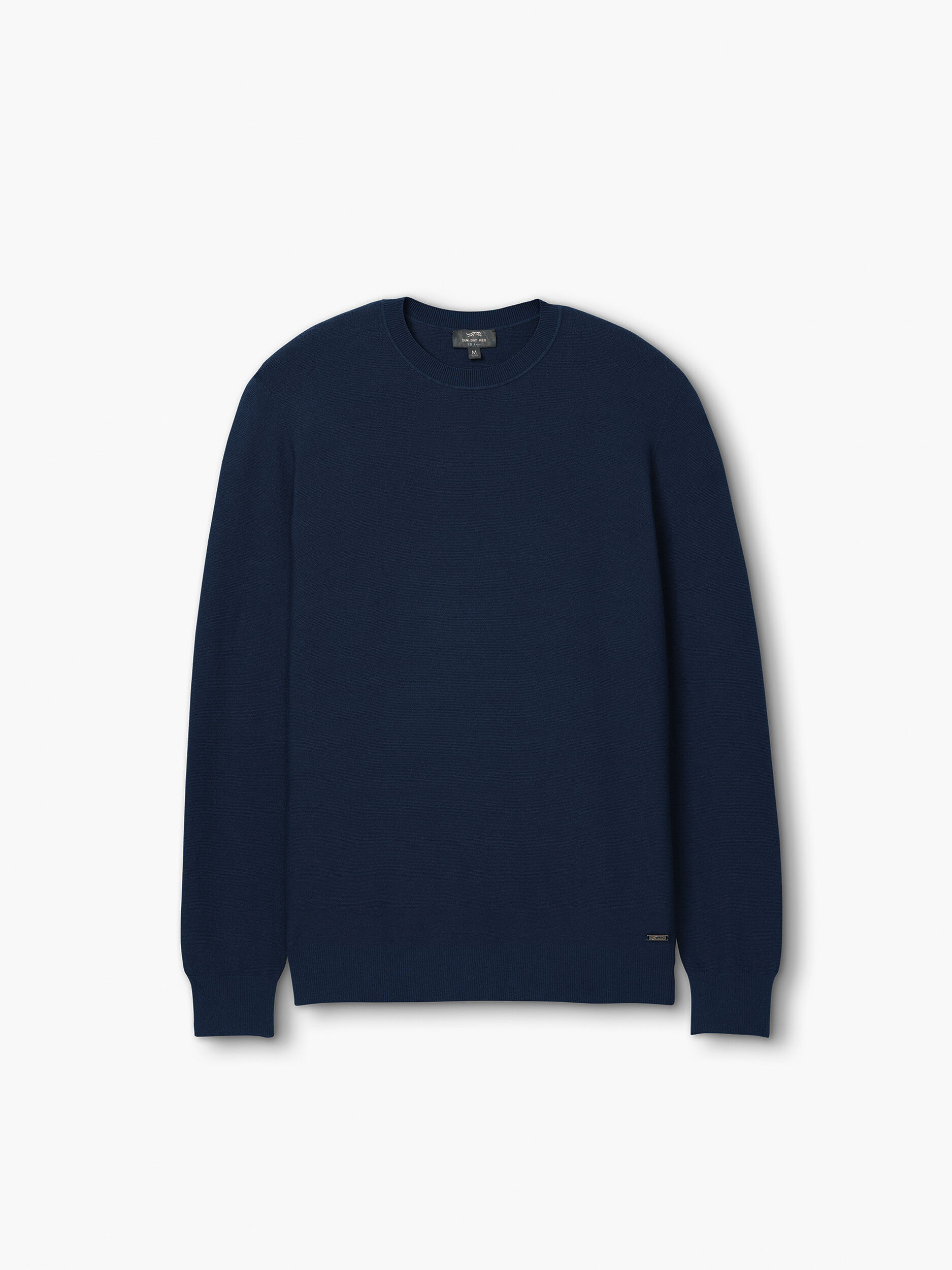 3D Knit Lightweight Crew | Sun Day Red