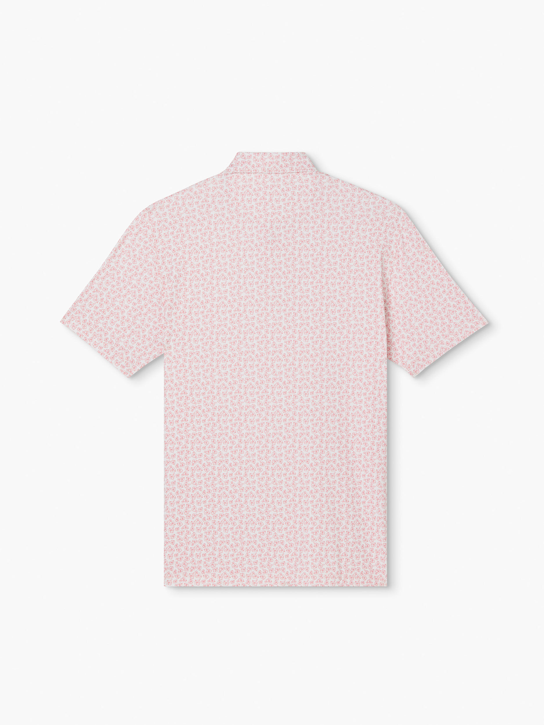 Mini Azaleas Printed Polo | Sun Day Red