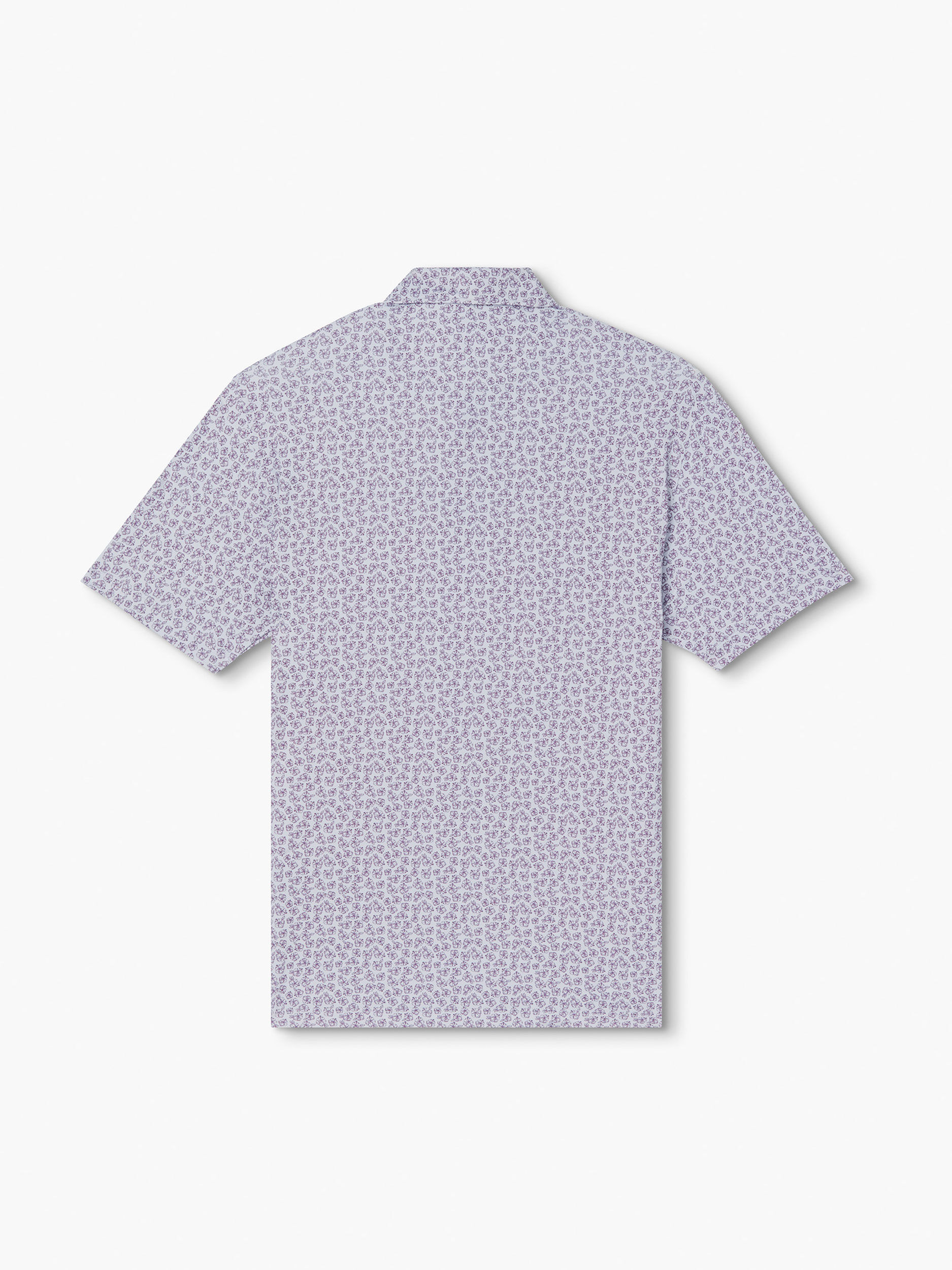 Mini Azaleas Printed Polo | Sun Day Red