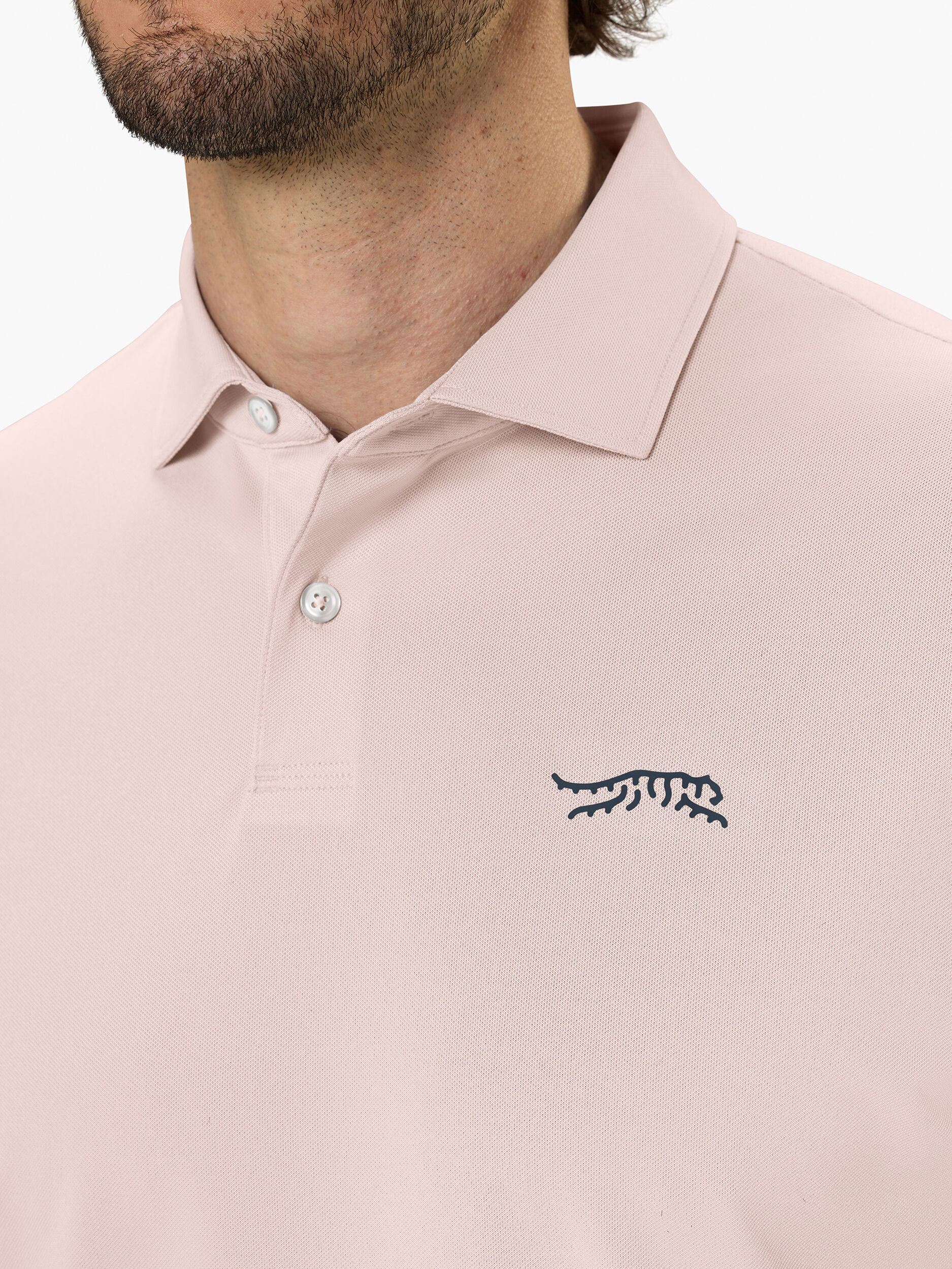 Shoreline Pique Polo | Sun Day Red