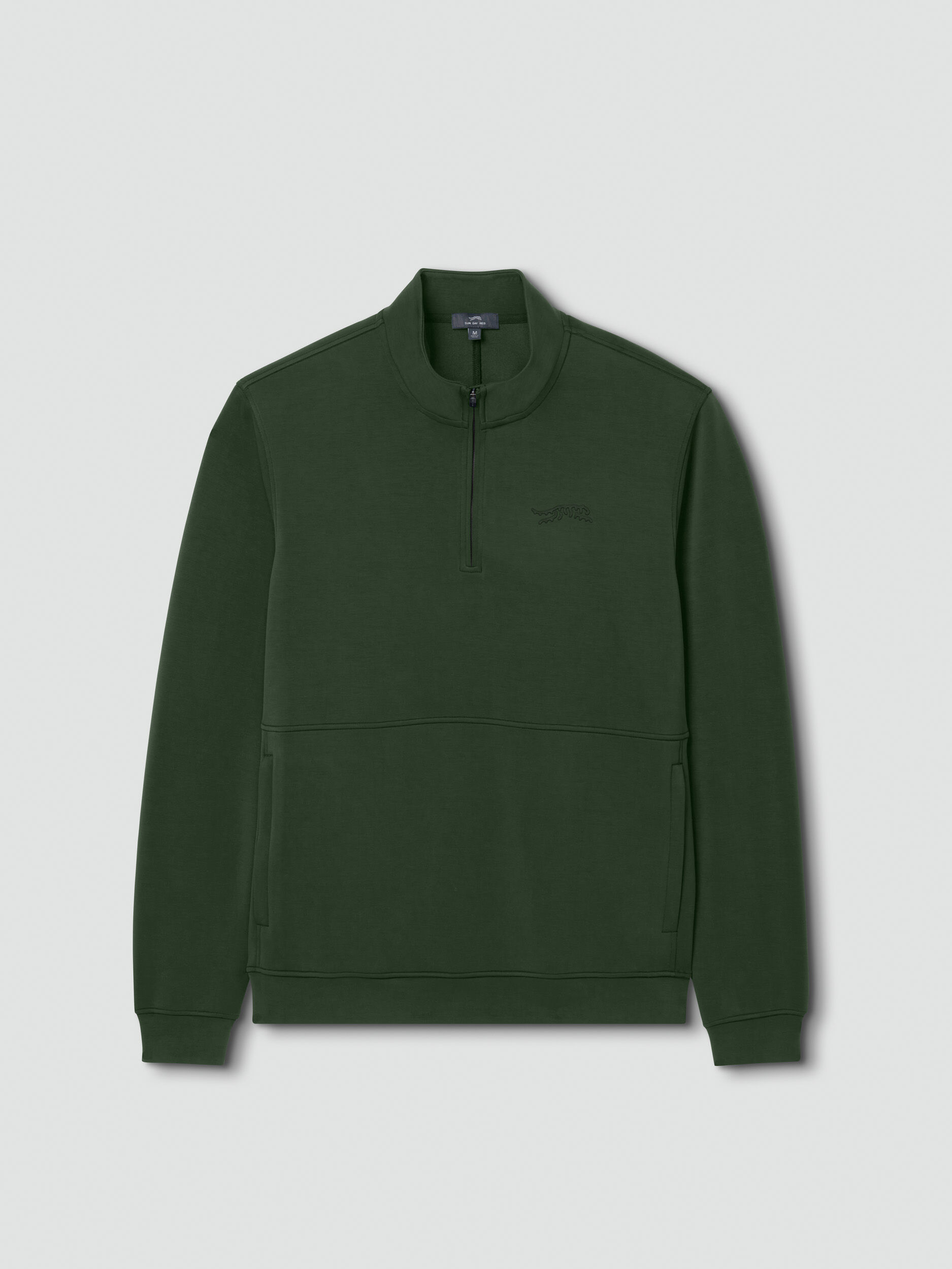 Pacific Luxe Quarter Zip | Sun Day Red