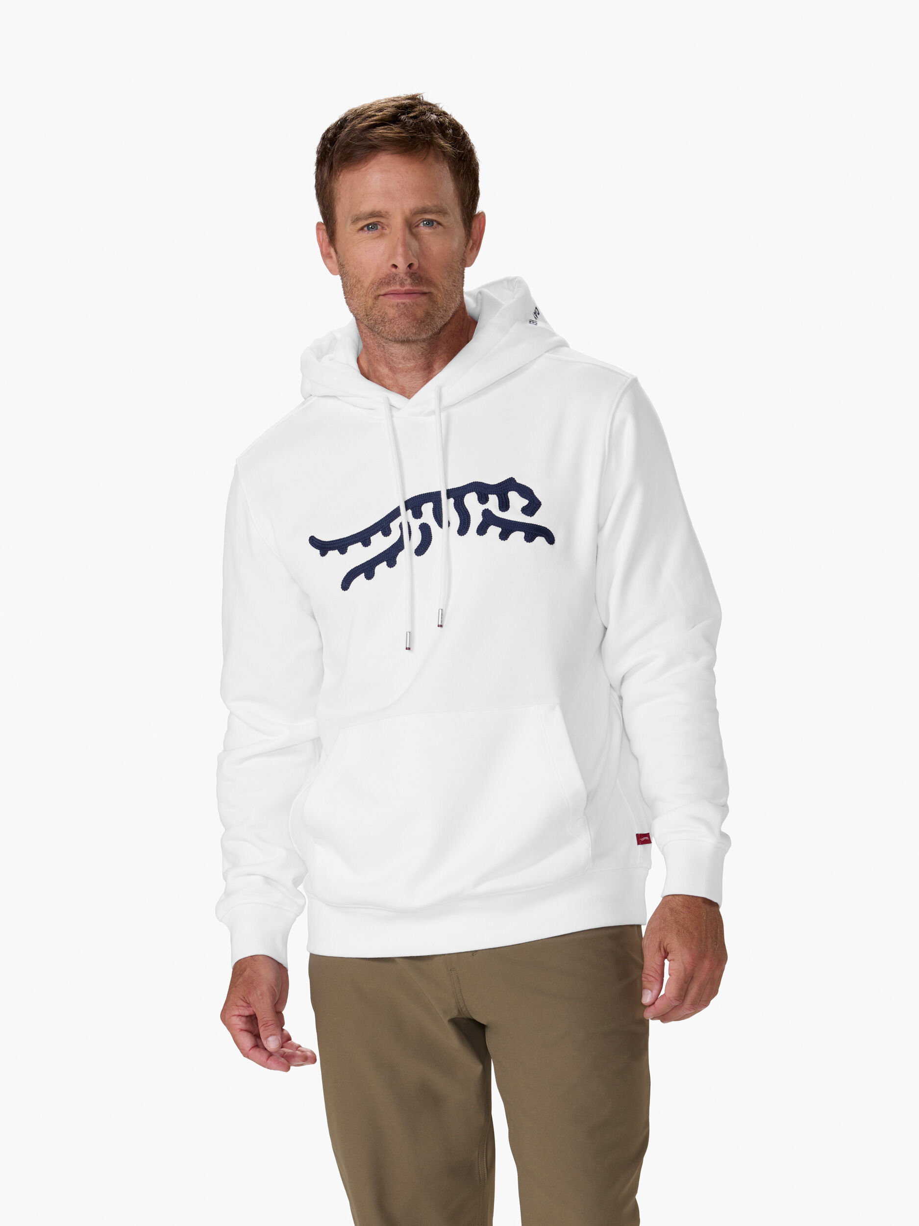 Icon Chain Stitch Hoodie | Sun Day Red