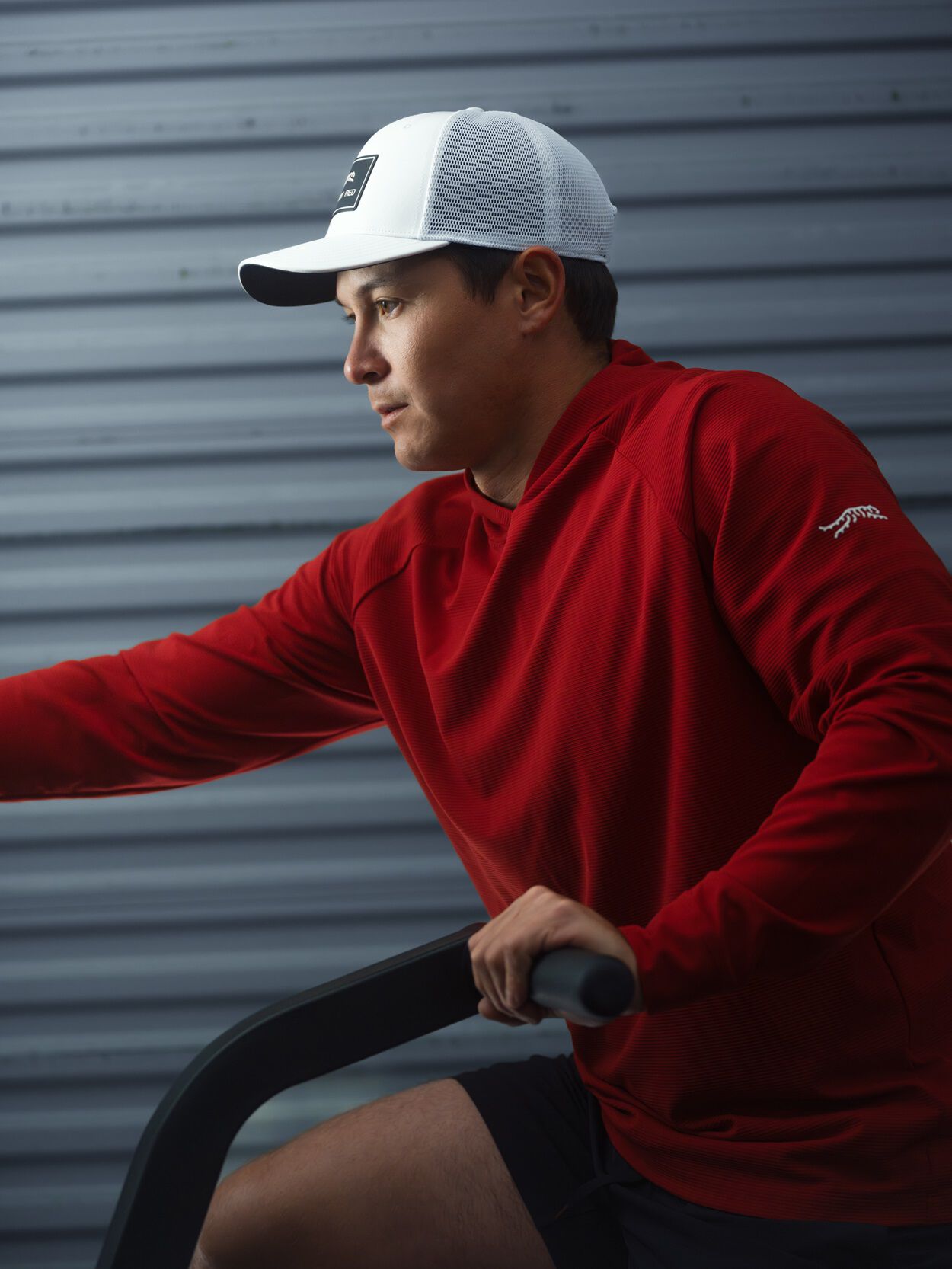 Training Corded Hoodie | Sun Day Red