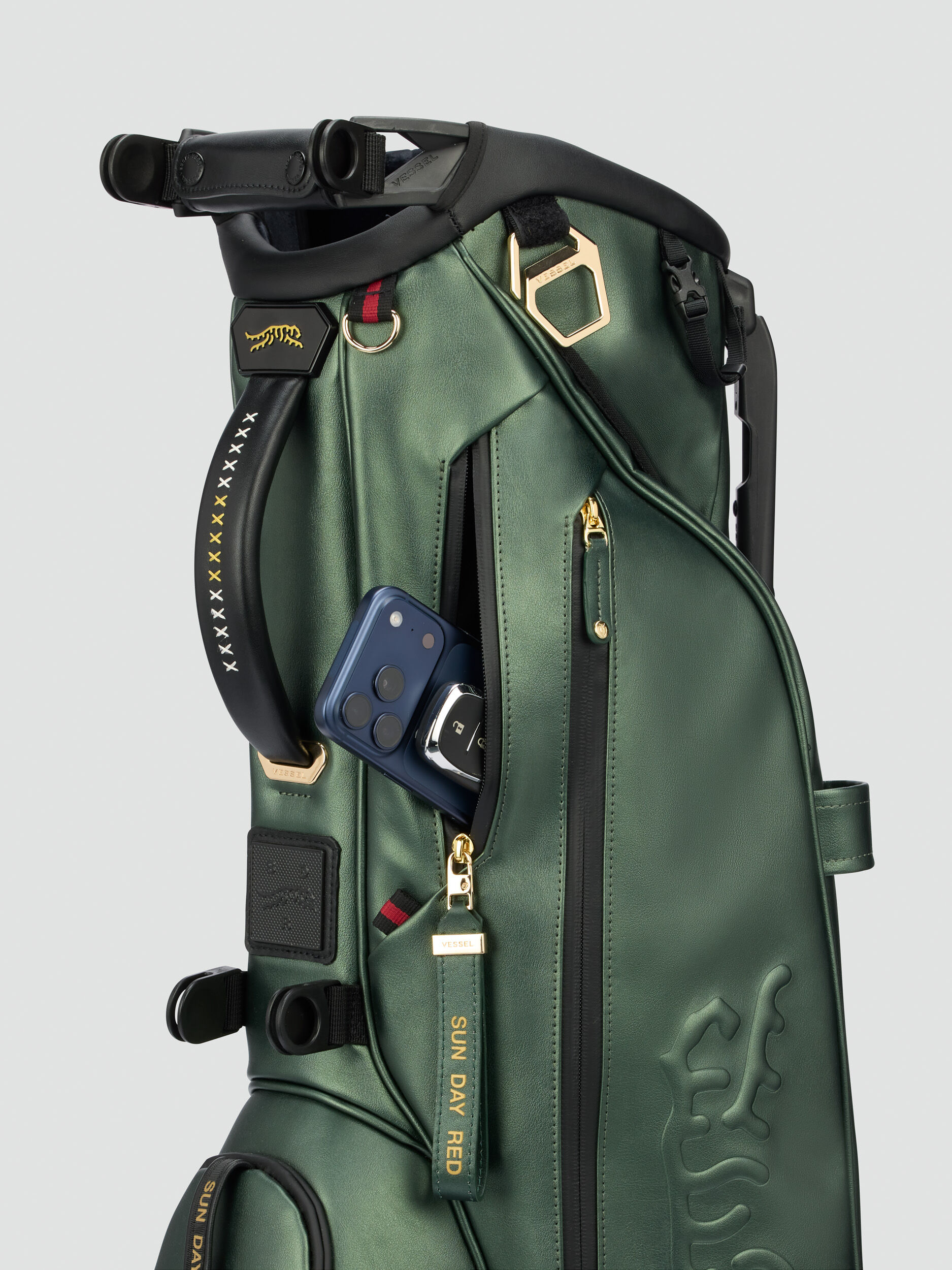 4way Bag／コーデュラカーキ 45L Canvas Weekender – Kodiak Leather
