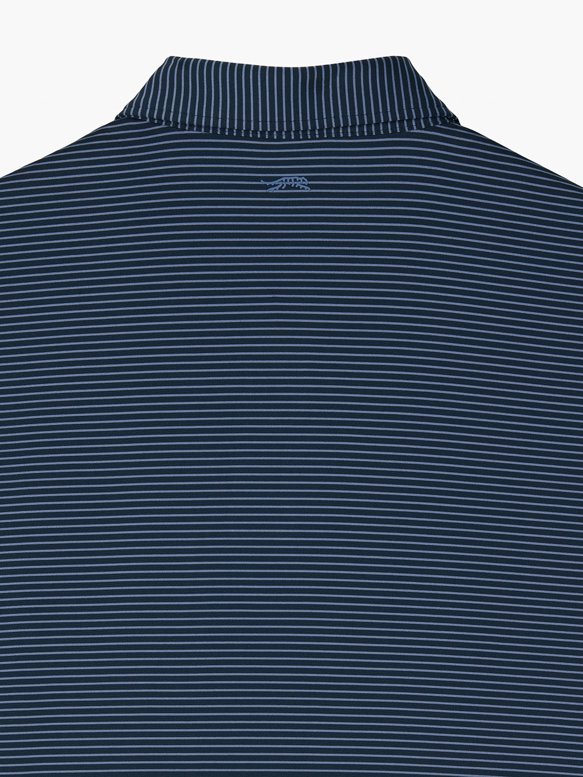 Cypress Stripe Polo | Sun Day Red