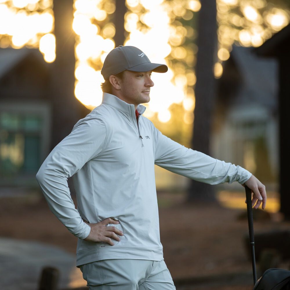 Sun Day Red Magnolia Quarter Zip | Sun Day Red