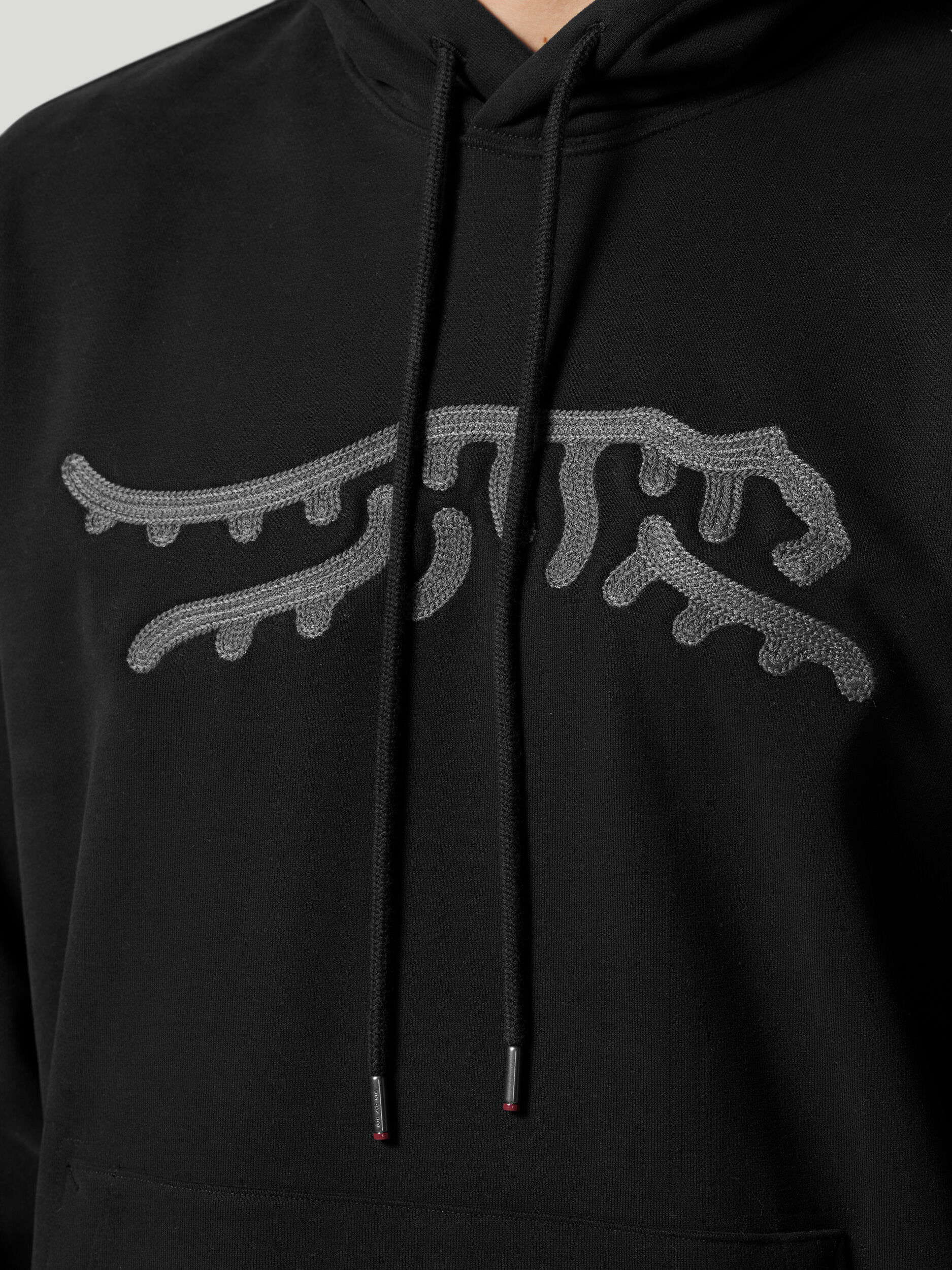 Icon Chain Stitch Hoodie | Sun Day Red