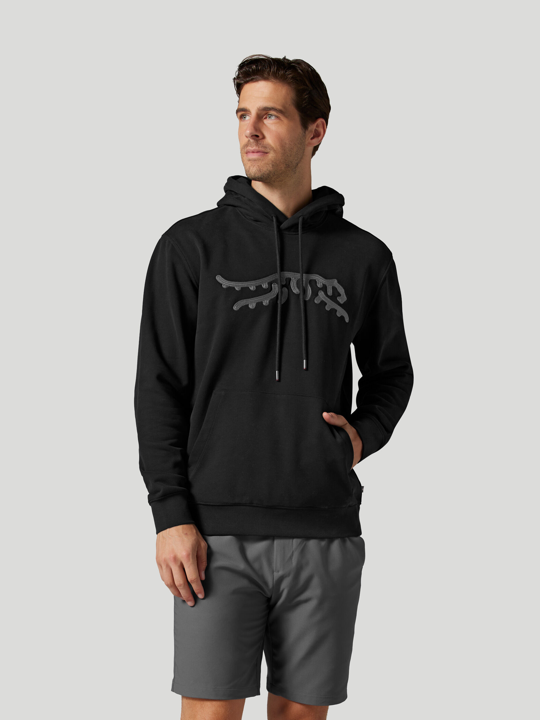 Icon Chain Stitch Hoodie | Sun Day Red