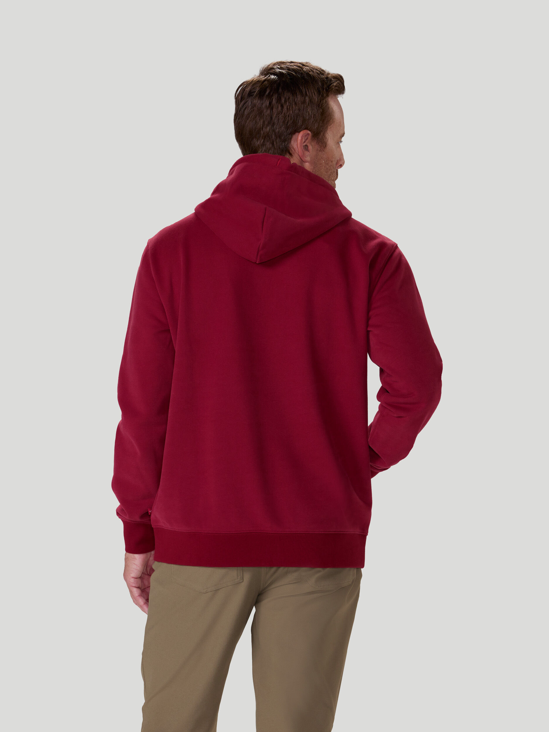 Icon Chain Stitch Hoodie | Sun Day Red