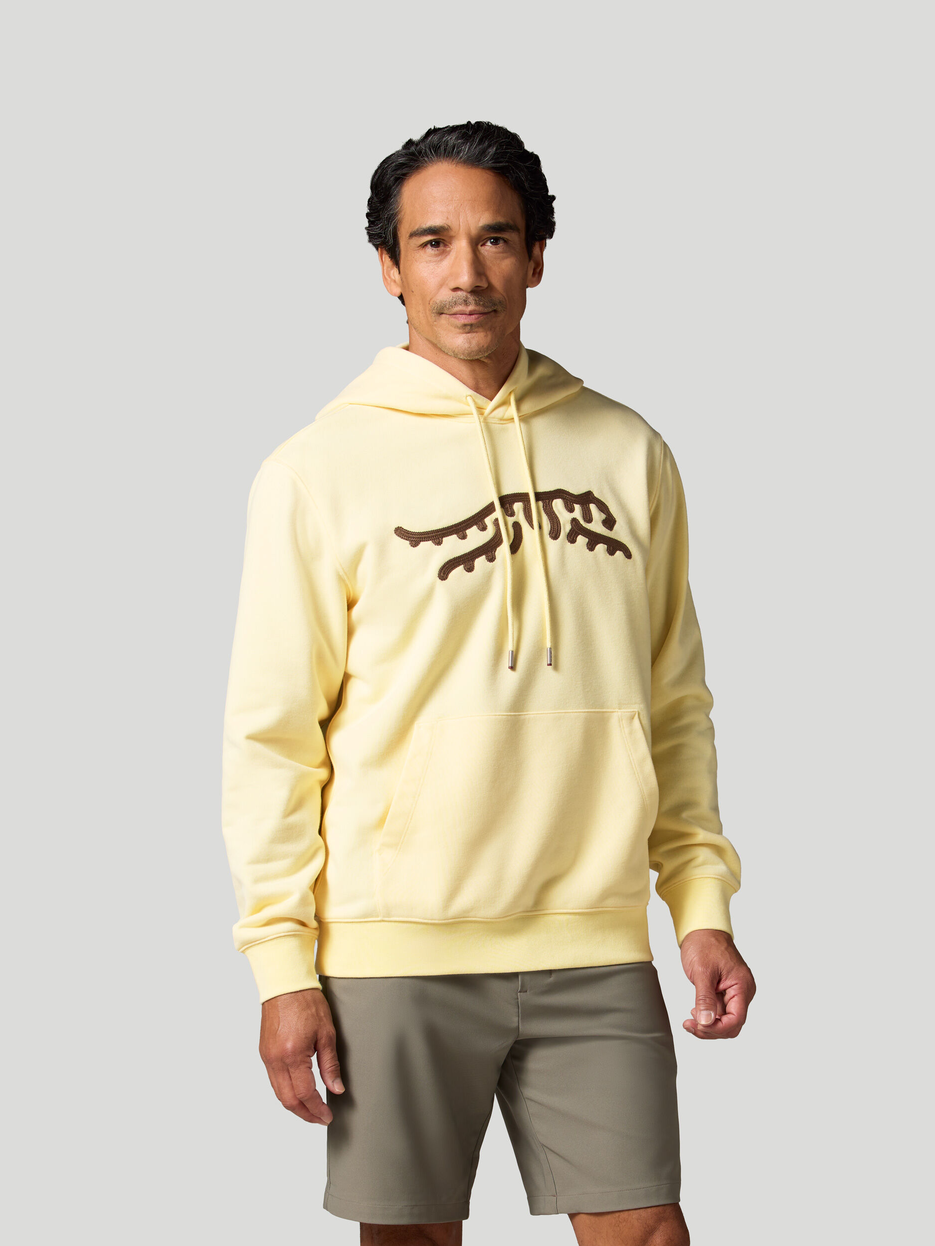 Icon Chain Stitch Hoodie | Sun Day Red