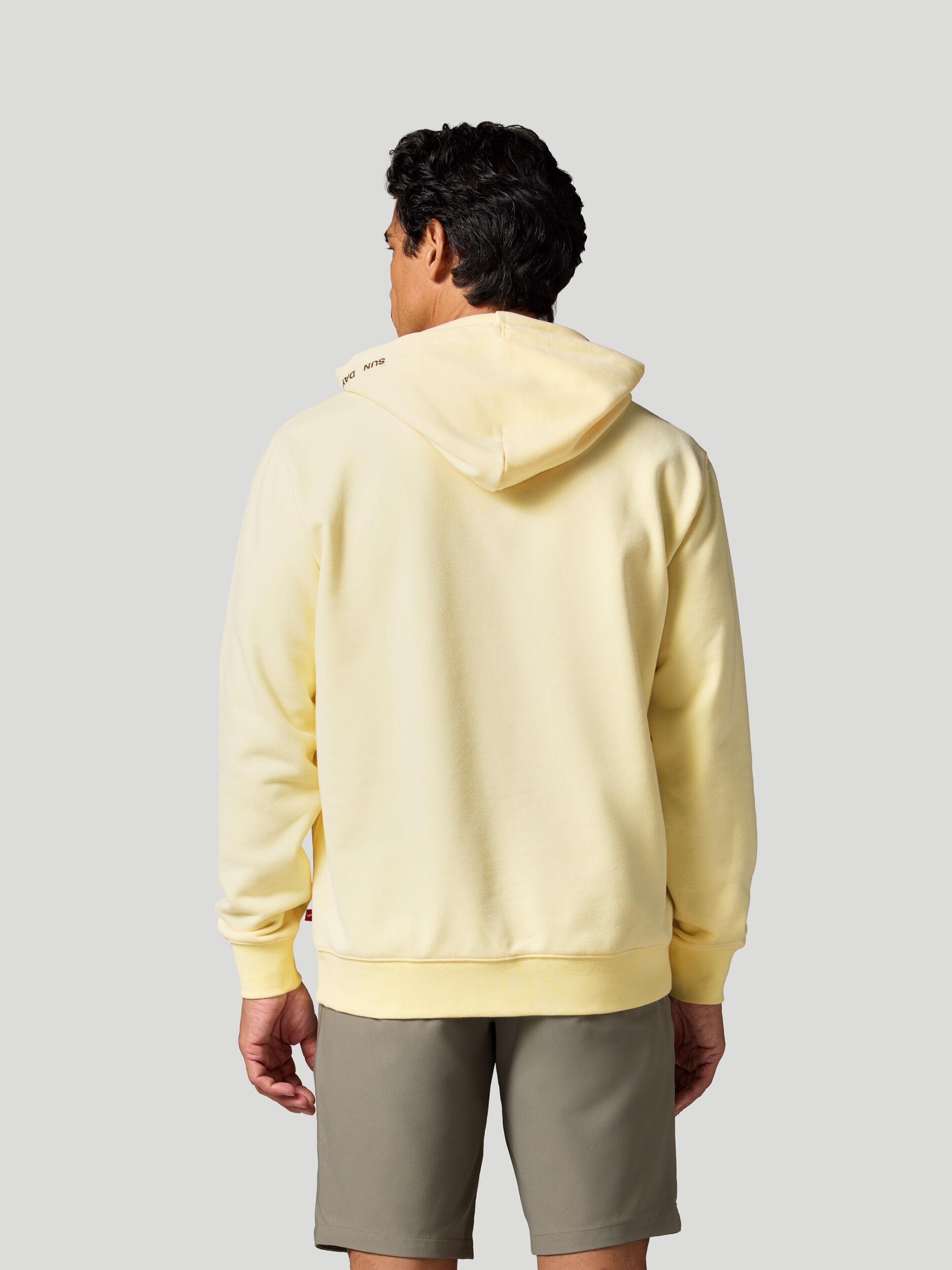 Icon Chain Stitch Hoodie | Sun Day Red