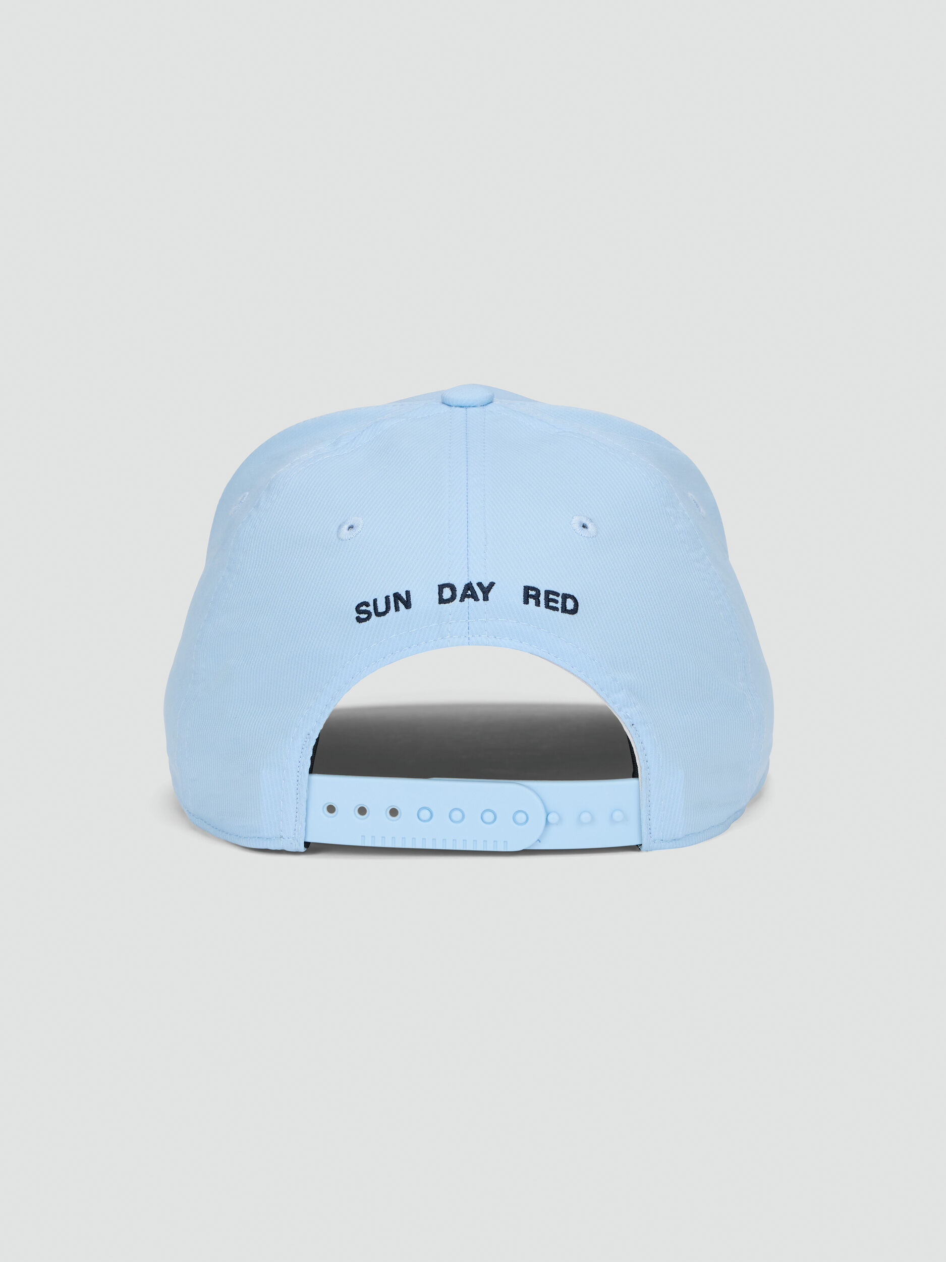 Jupiter Chain Stitch 6 Panel Snapback | Sun Day Red