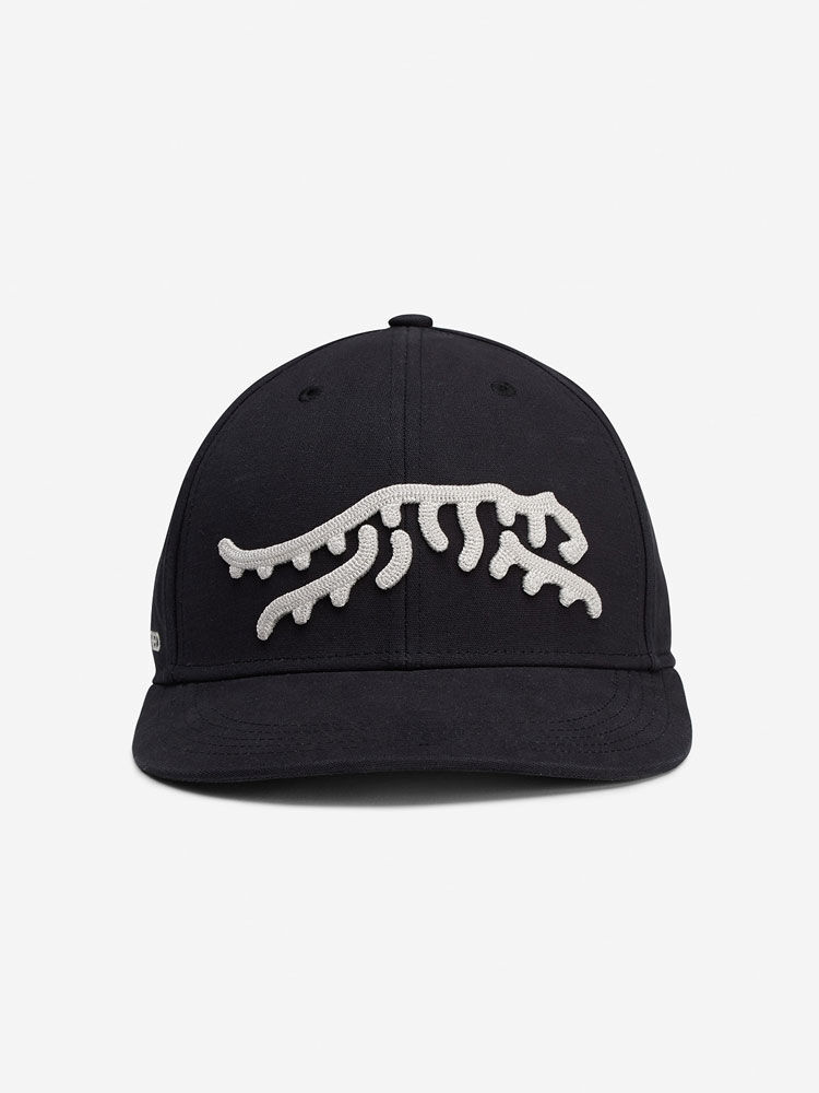 Jupiter Chain Stitch 6 Panel Snapback | Sun Day Red