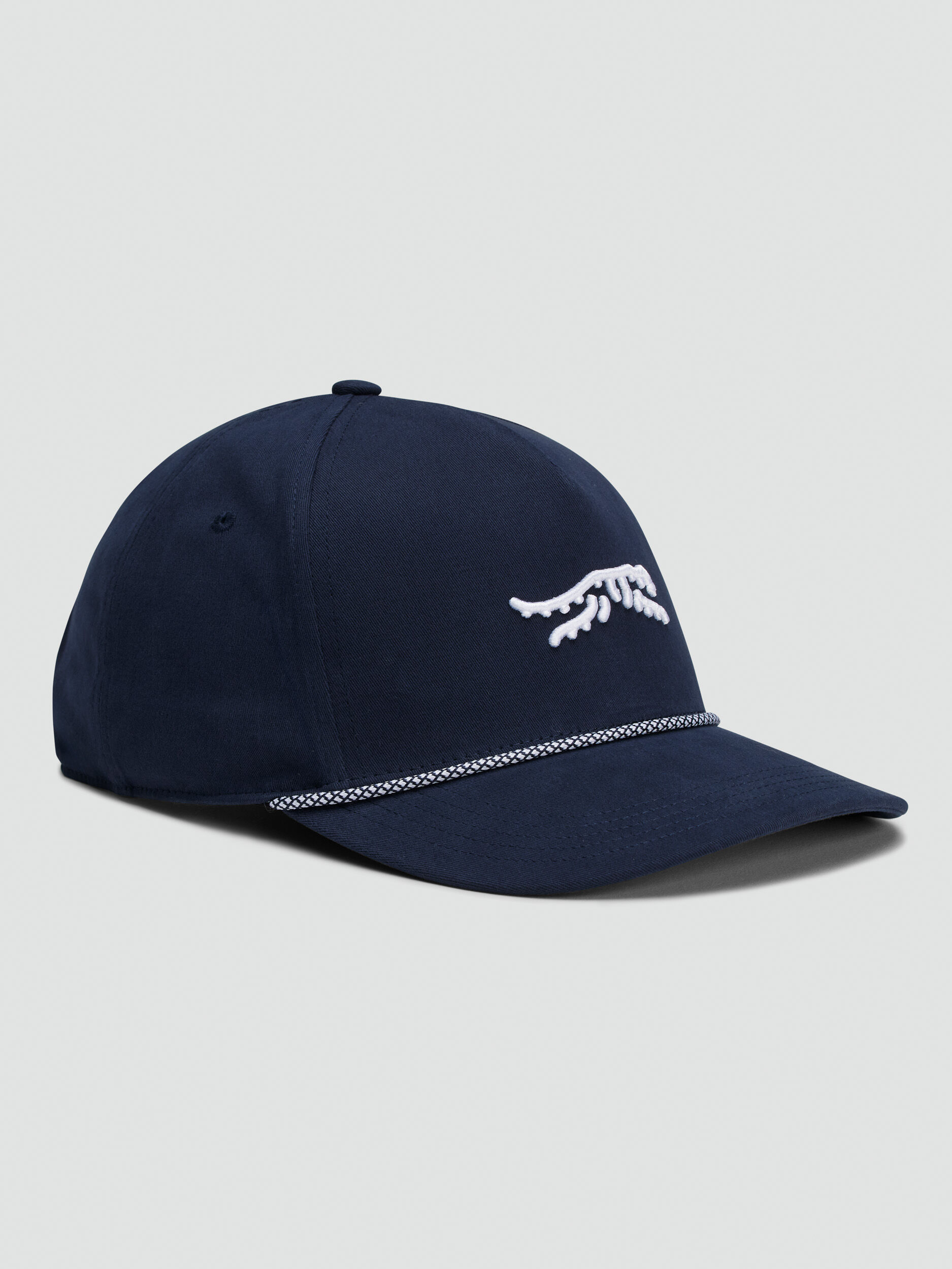 Icon Rope 5 Panel Snapback Hat | Sun Day Red