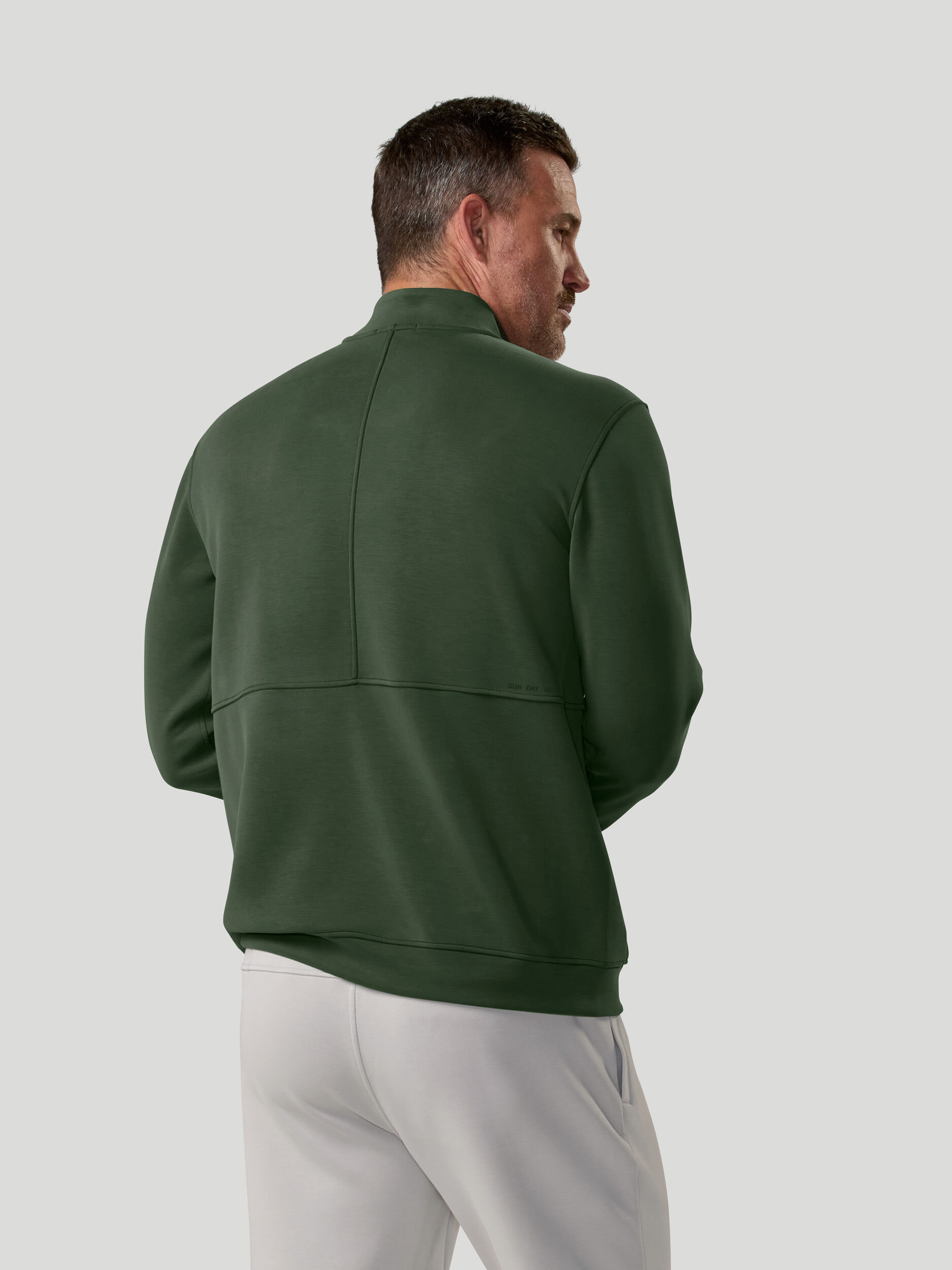 Pacific Luxe Quarter Zip | Sun Day Red