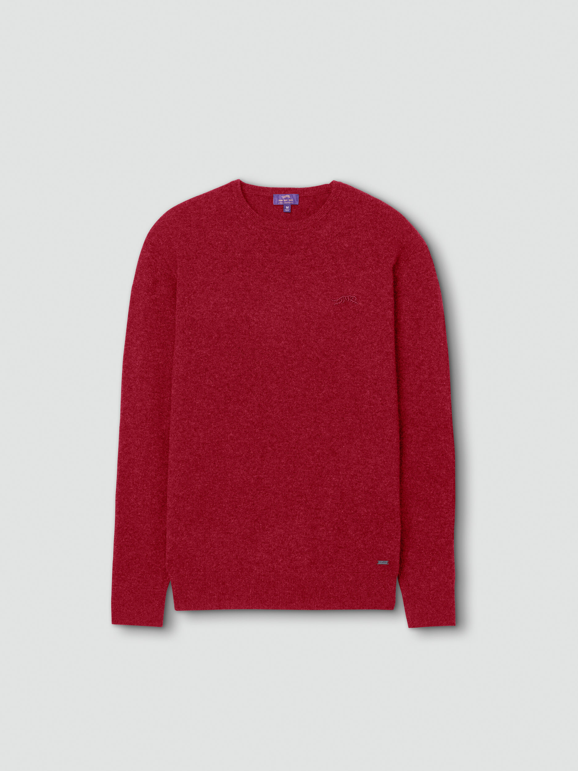 3D Tour Icon Cashmere Crew | Sun Day Red