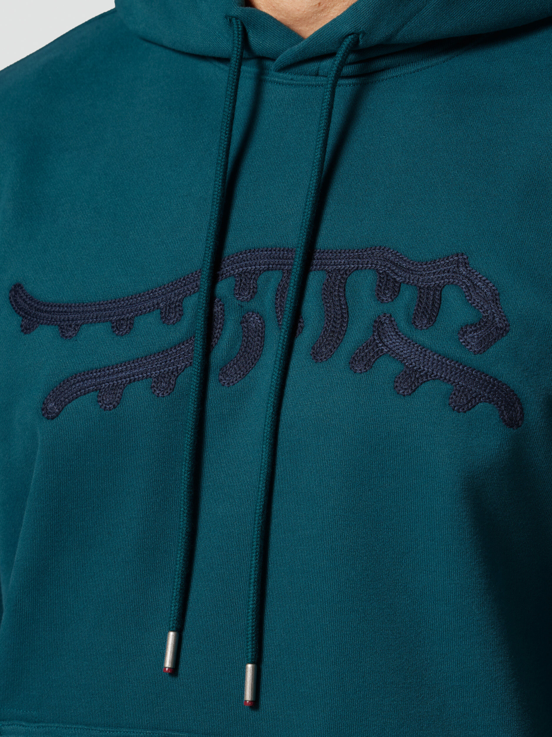 Icon Chain Stitch Hoodie | Sun Day Red