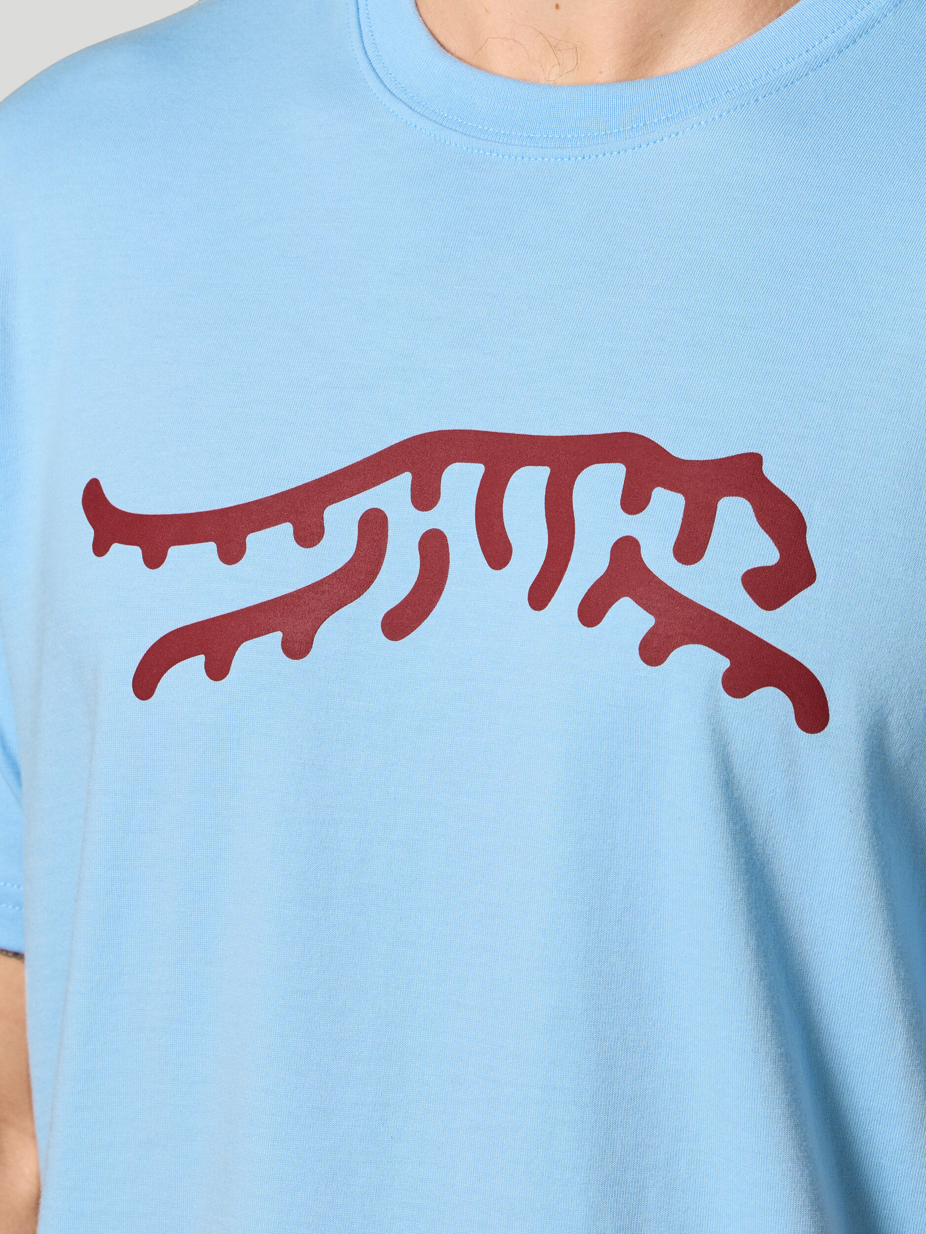 Icon Chain Stitch Hoodie | Sun Day Red